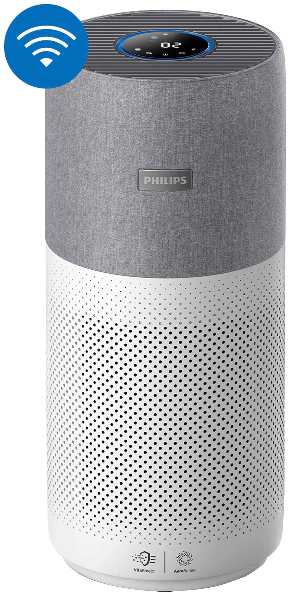 Philips Luftreiniger "AC3033/10 3000i Serie", für 104 m² Räume, mit App-Anbindung und für Allergiker geeignet