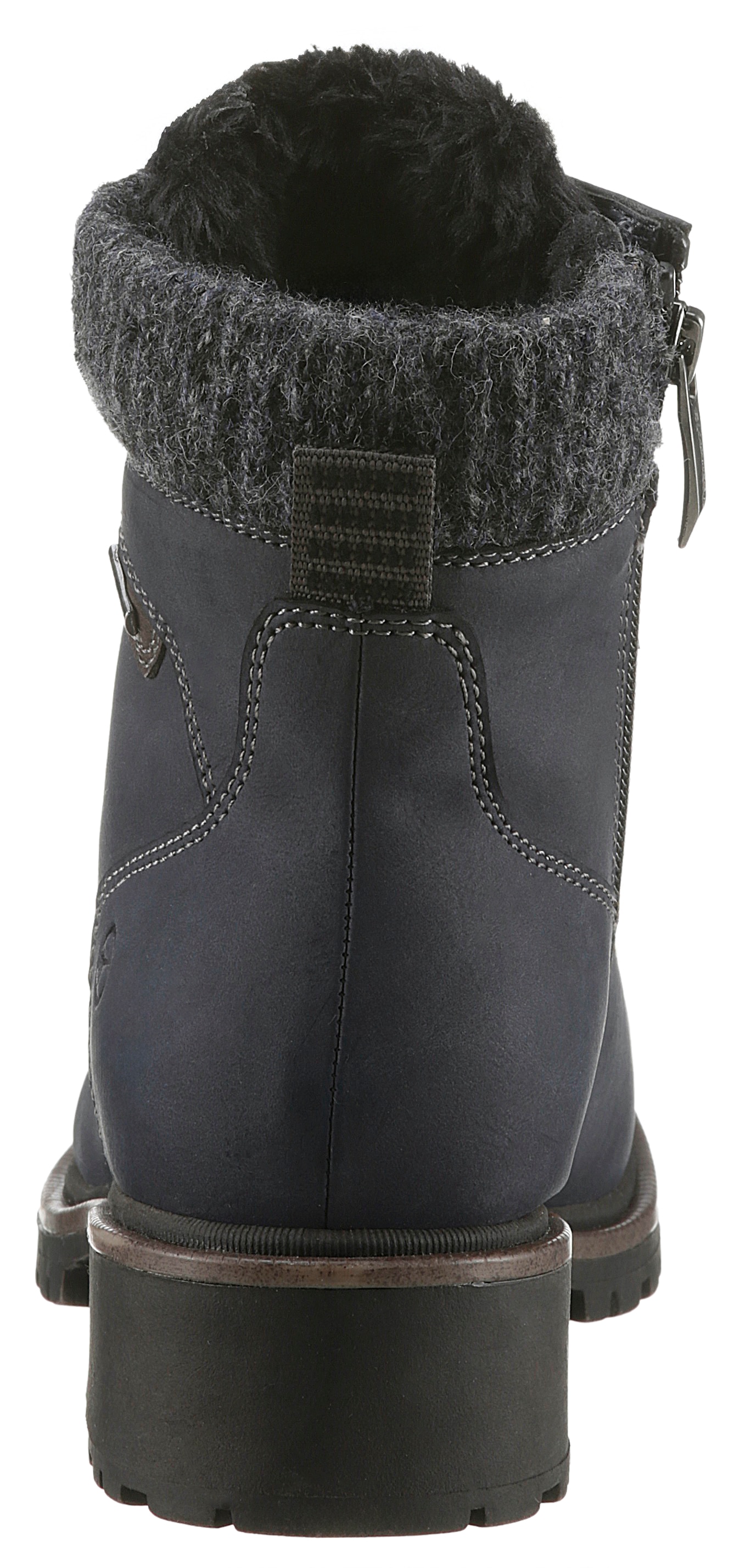 Tamaris Winterboots, Blockabsatz, Schnürboots, Winterstiefelette mit Duo Te günstig online kaufen