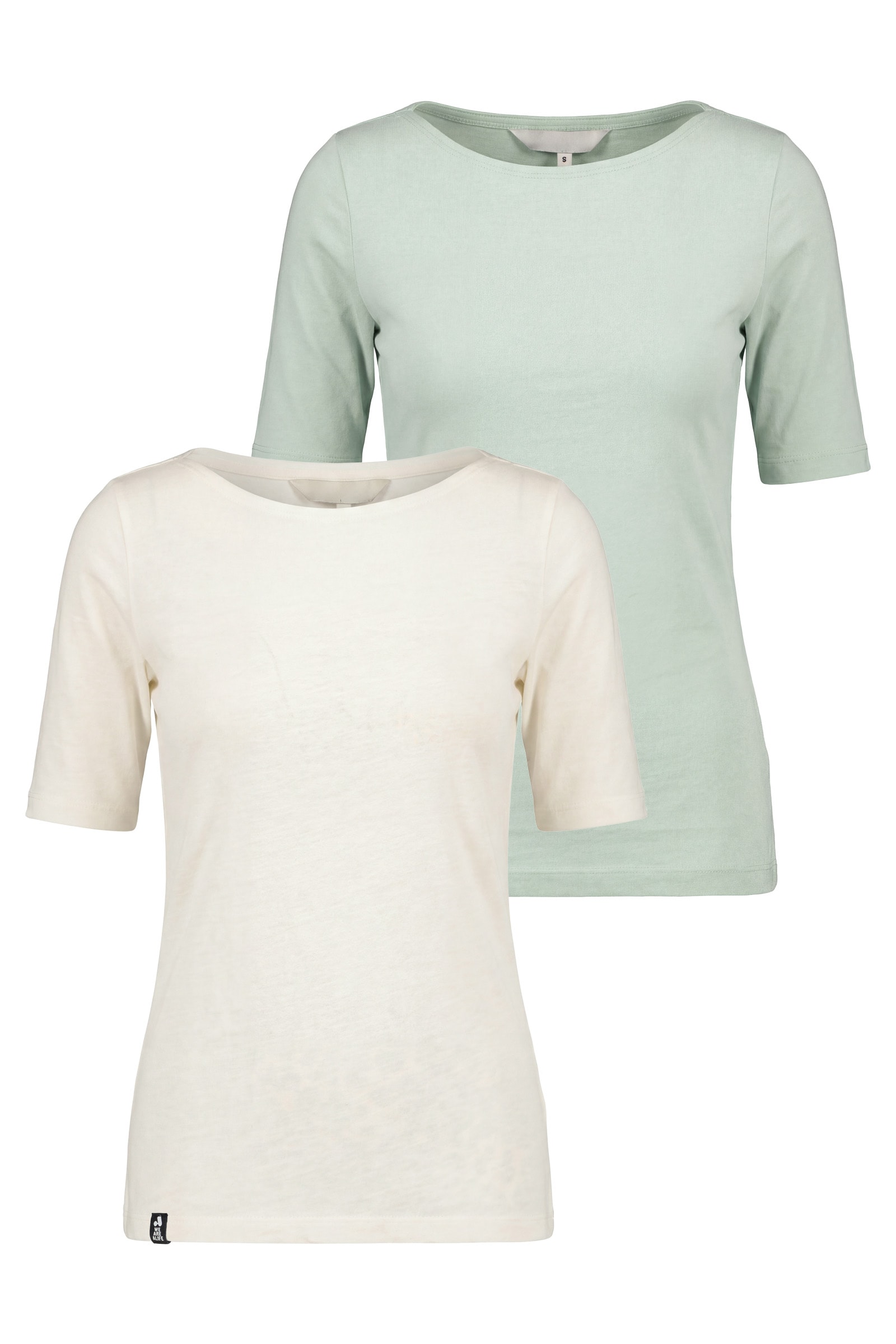 Alife & Kickin 1100000002199 leichtes Sommer-Top aus Bio-Baumwolle mit Halbarm
