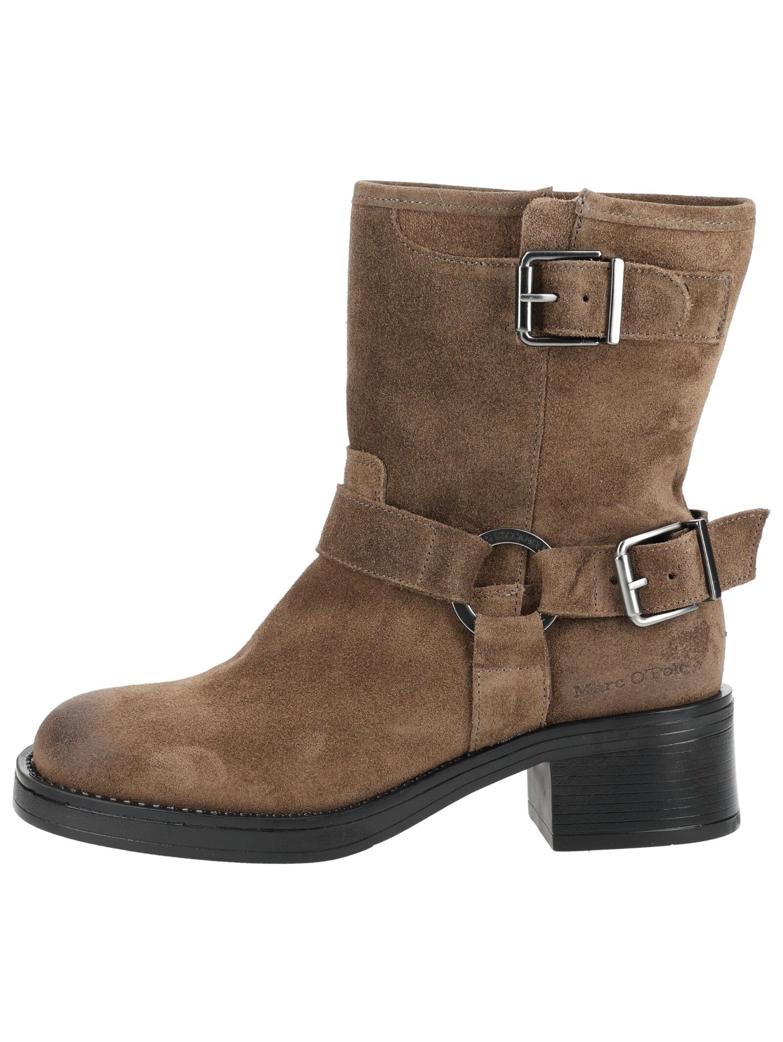 Marc O'Polo Bikerboots »Marc O'Polo Stiefelette Veloursleder«