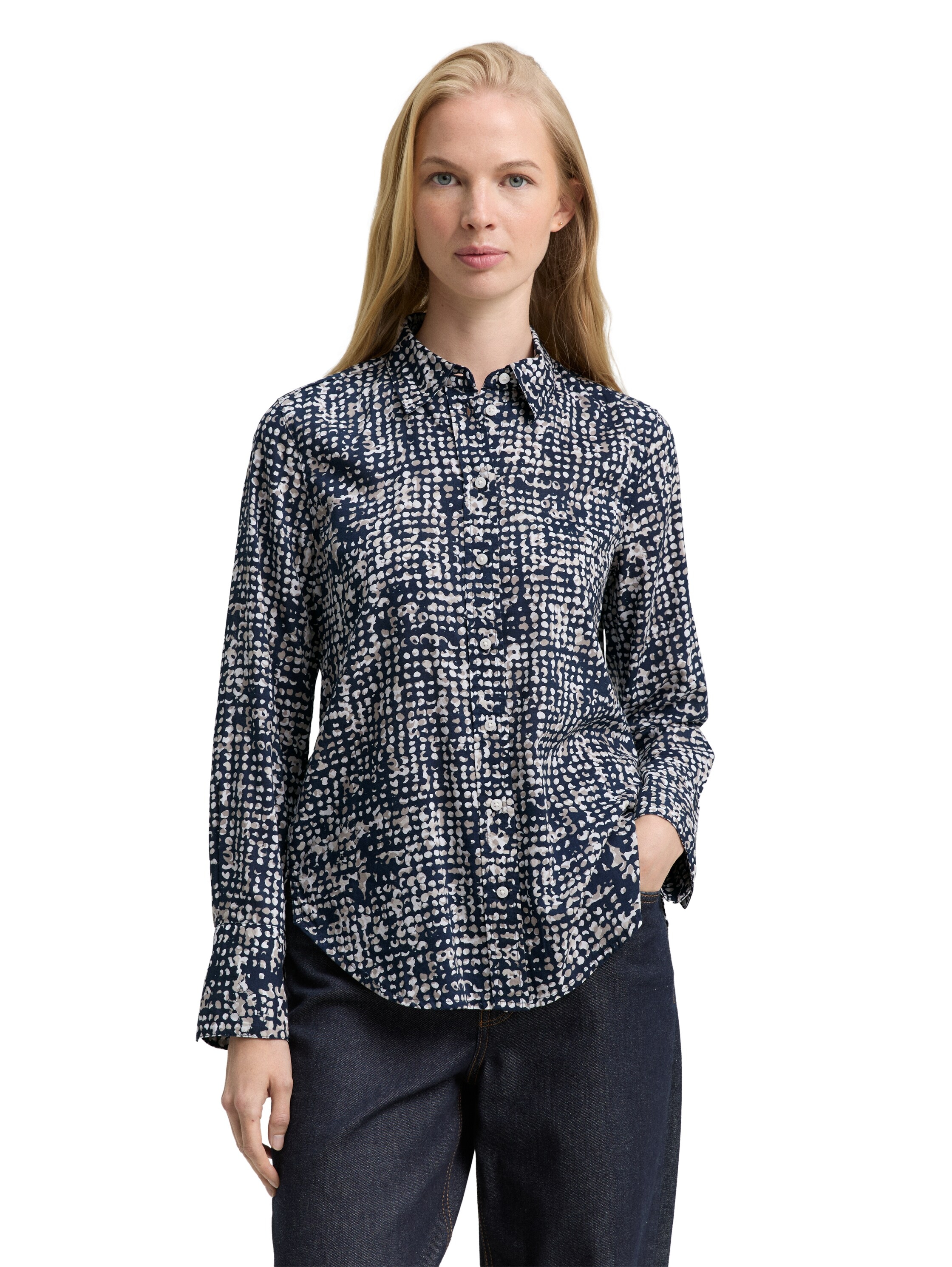 TOM TAILOR Hemdbluse, mit Muster günstig online kaufen
