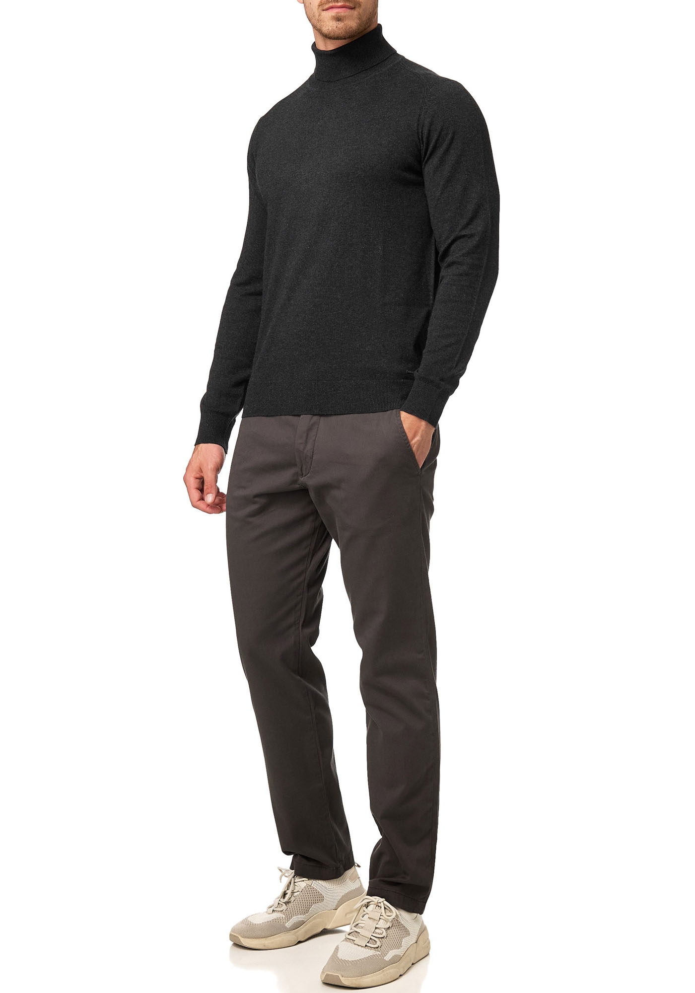 Indicode Rollkragenpullover »INBurns«