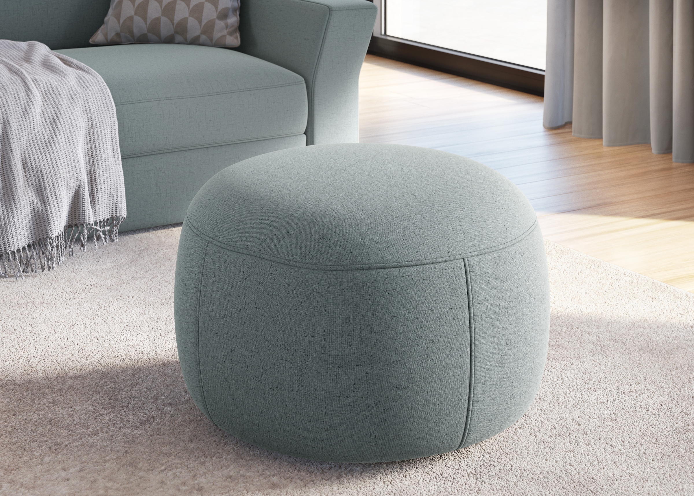 sit&more Hocker "Cadabra" Rundhocker, Durchmesser Sitzfläche 64 cm oder 104 günstig online kaufen