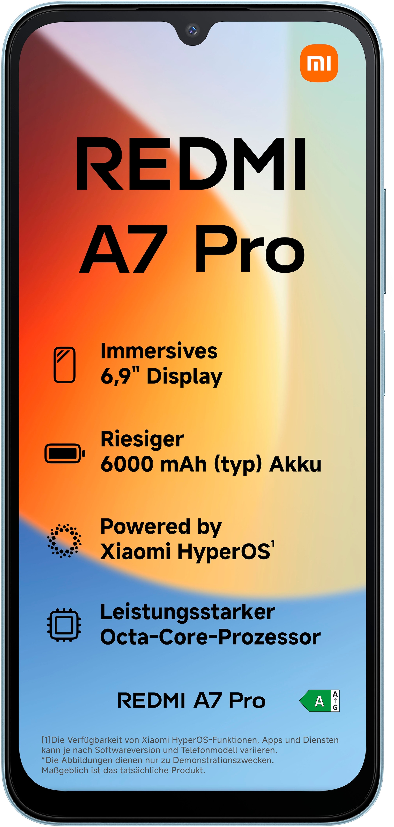 Xiaomi Smartphone »REDMI A7 Pro 4G 4+128GB« Mist Blue