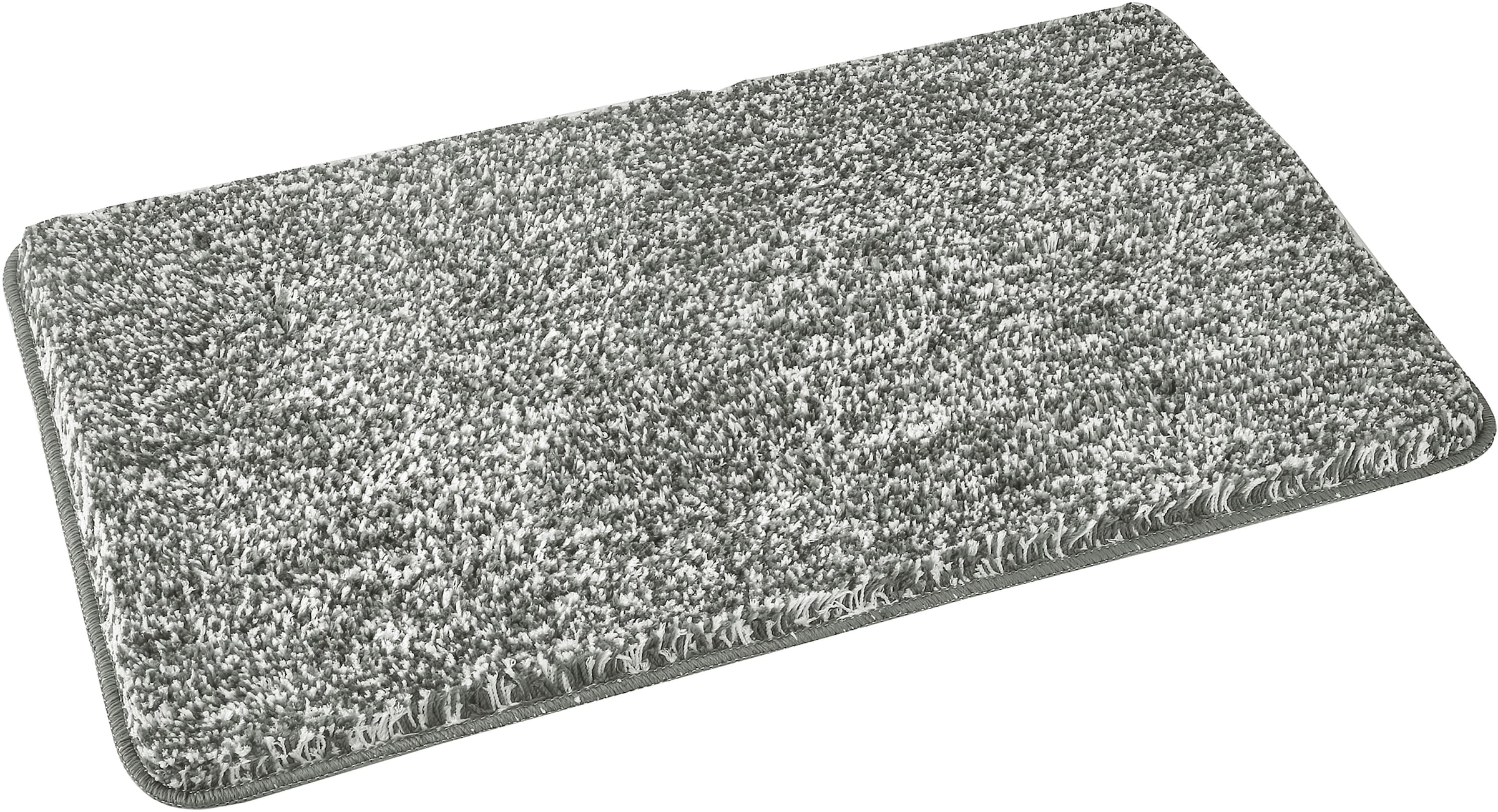 my home Badematte »Sanremo, Badvorleger, Badezimmer Teppich, sehr weich«, rutschhemmend beschichtet, fußbodenheizungsgeeignet-schnell trocknend, Badteppich, unifarben, rechteckig, rund & als 3-tlg. Set erhältlich