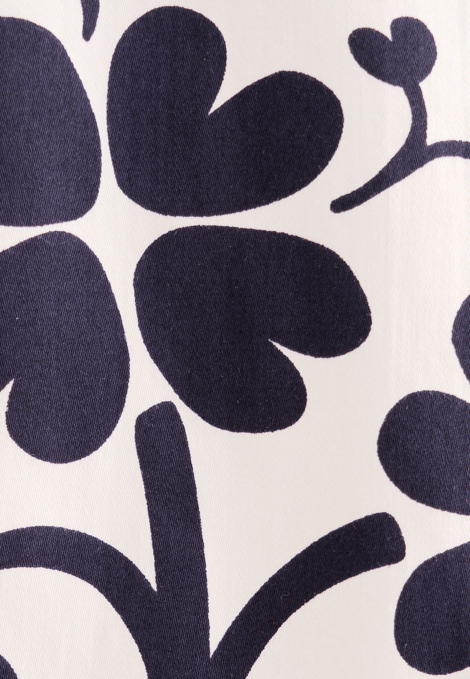 seidensticker Hemdbluse »Schwarze Rose«, Kurzarm Kragen Druck