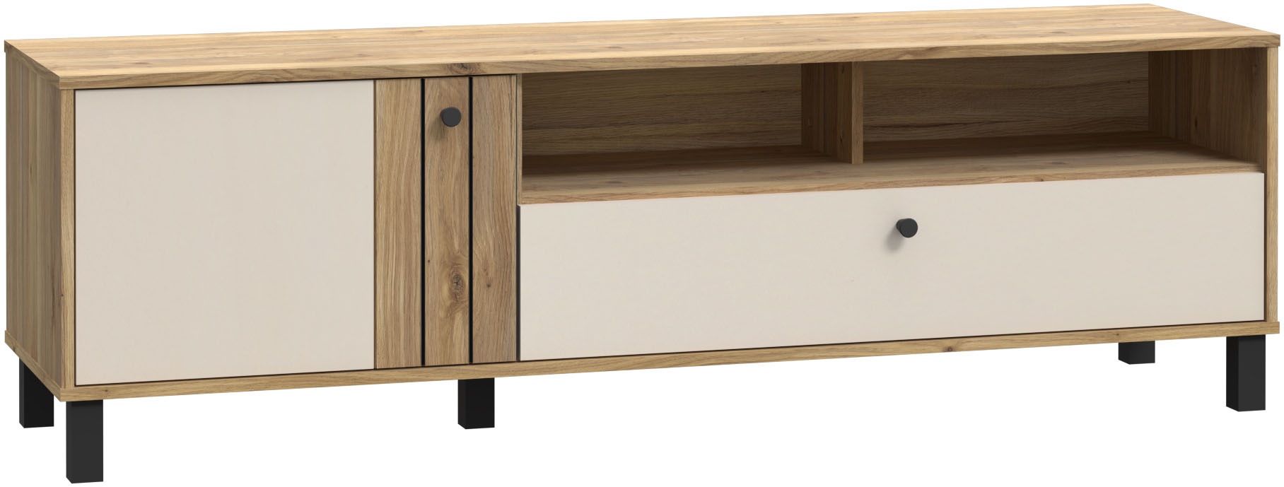 FORTE Lowboard "KillarneyTV-Board, TV-Schrank", TV Board, Soft Close, Schub günstig online kaufen