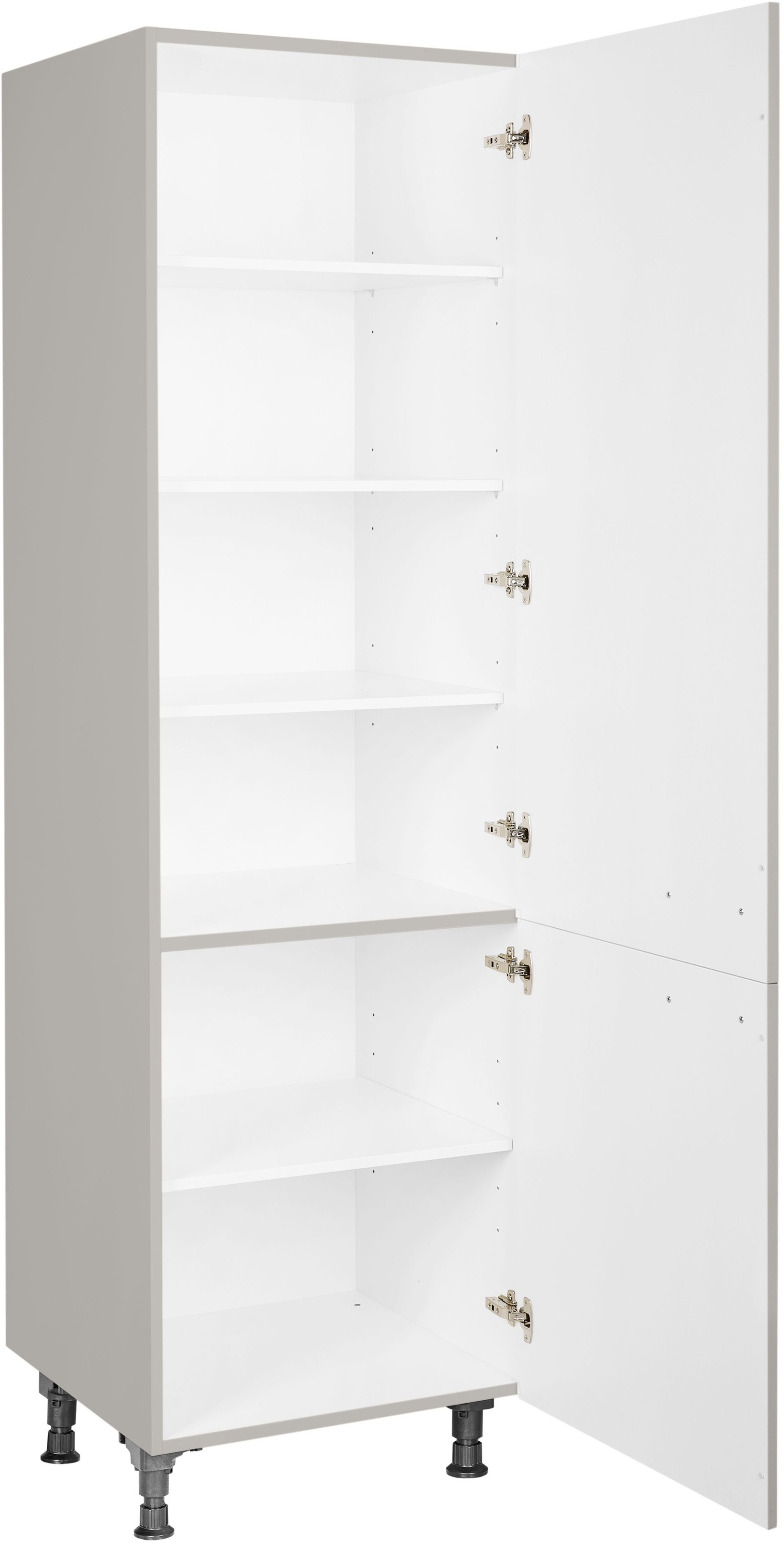 nobilia® Hochschrank »"Touch", Ausrichtung wählbar, mit zwei Türen, vormontiert,«, Breite/Höhe: 60/216,6 cm