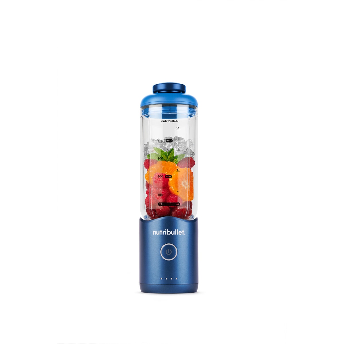 NUTRIBULLET Smoothie-Maker "NB Flex Portable NBP013BL", B:8,2cm H:39cm T:8,2cmblau, Zerkleinerer