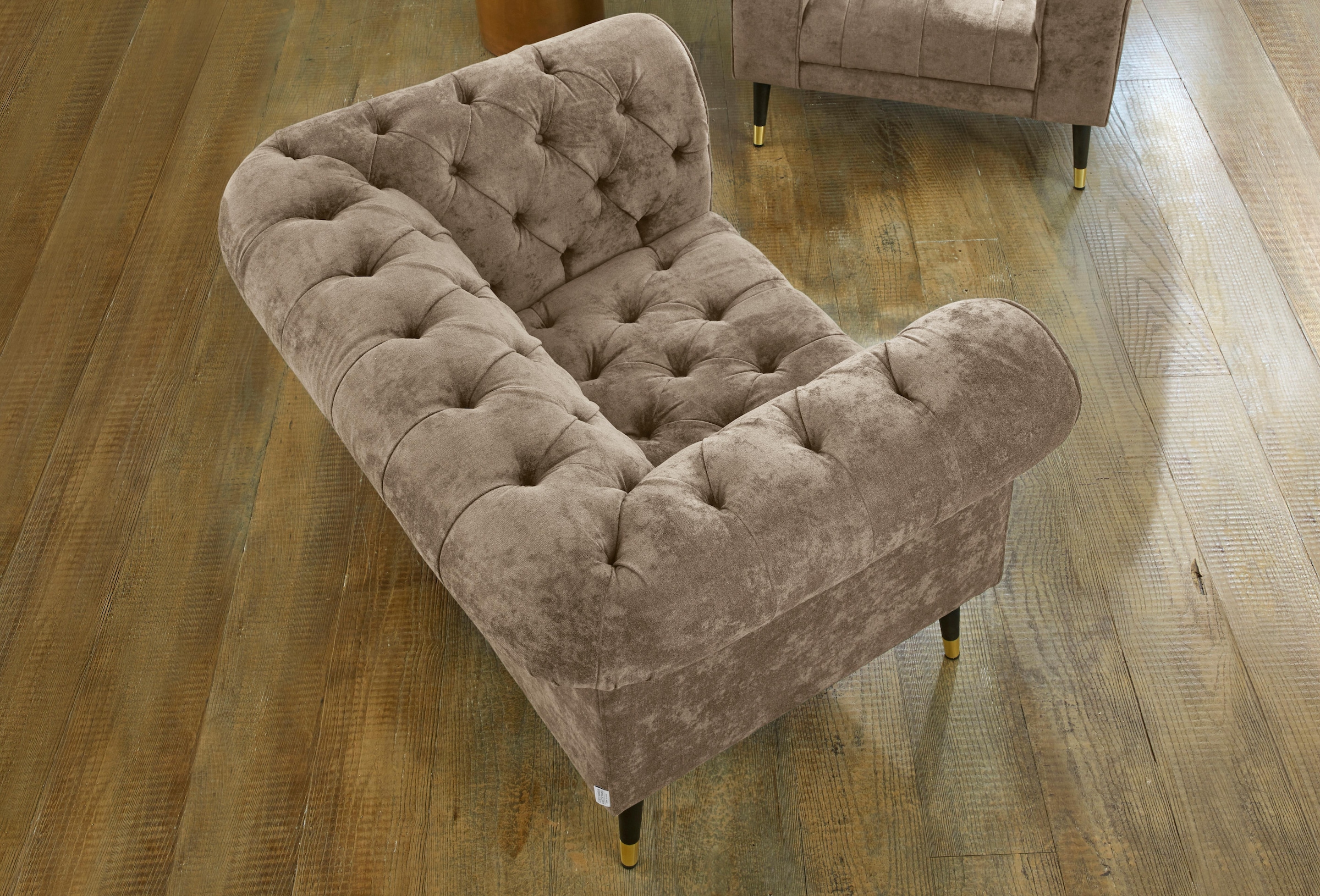 Guido Maria Kretschmer Home&Living Loveseat »Tinnum Loveseat, Chesterfield Sessel«
