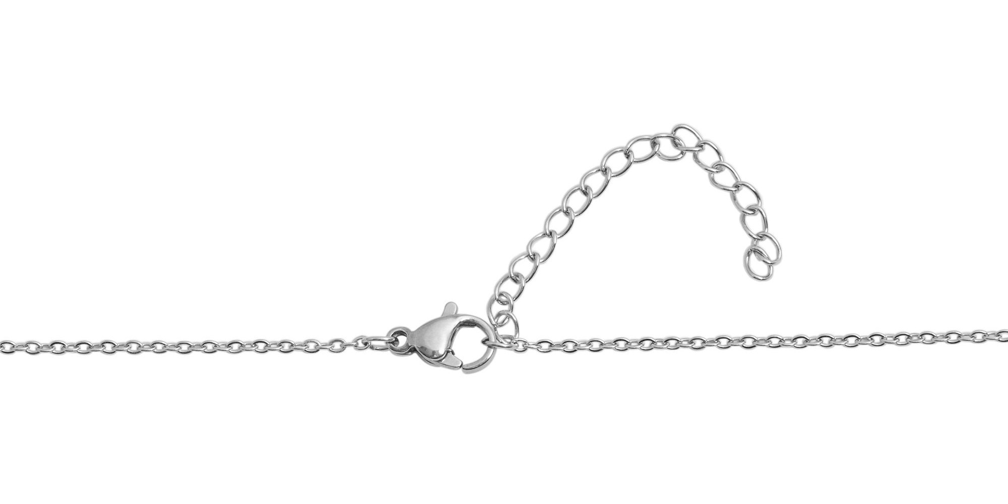 Adelia´s Kette ohne Anhänger »Unisex Halskette – Ankerkette aus Edelstahl 43 cm« Ein Geschenk, das Freude macht