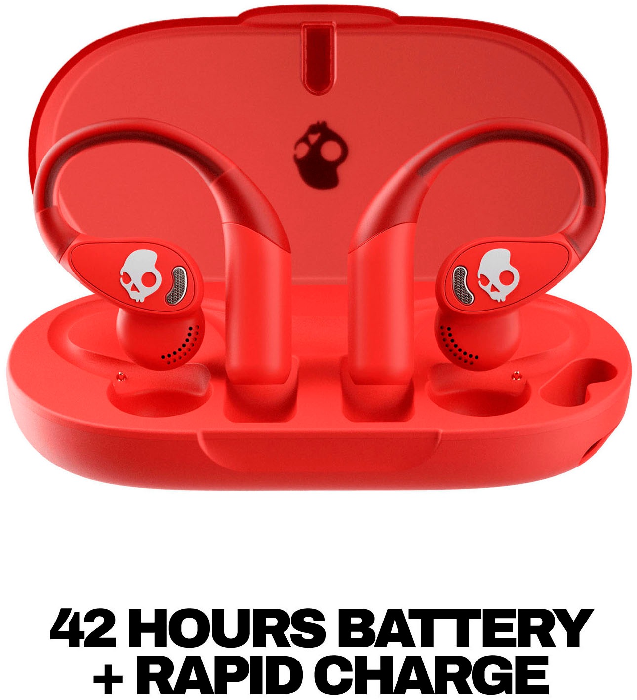 Skullcandy Open-Ear-Kopfhörer »Push 540 Open« Bluetooth Lautstärker-Regelung | Multi-Point-Verbindung | True Wireless | integrierte Steuerung für Anrufe und Musik