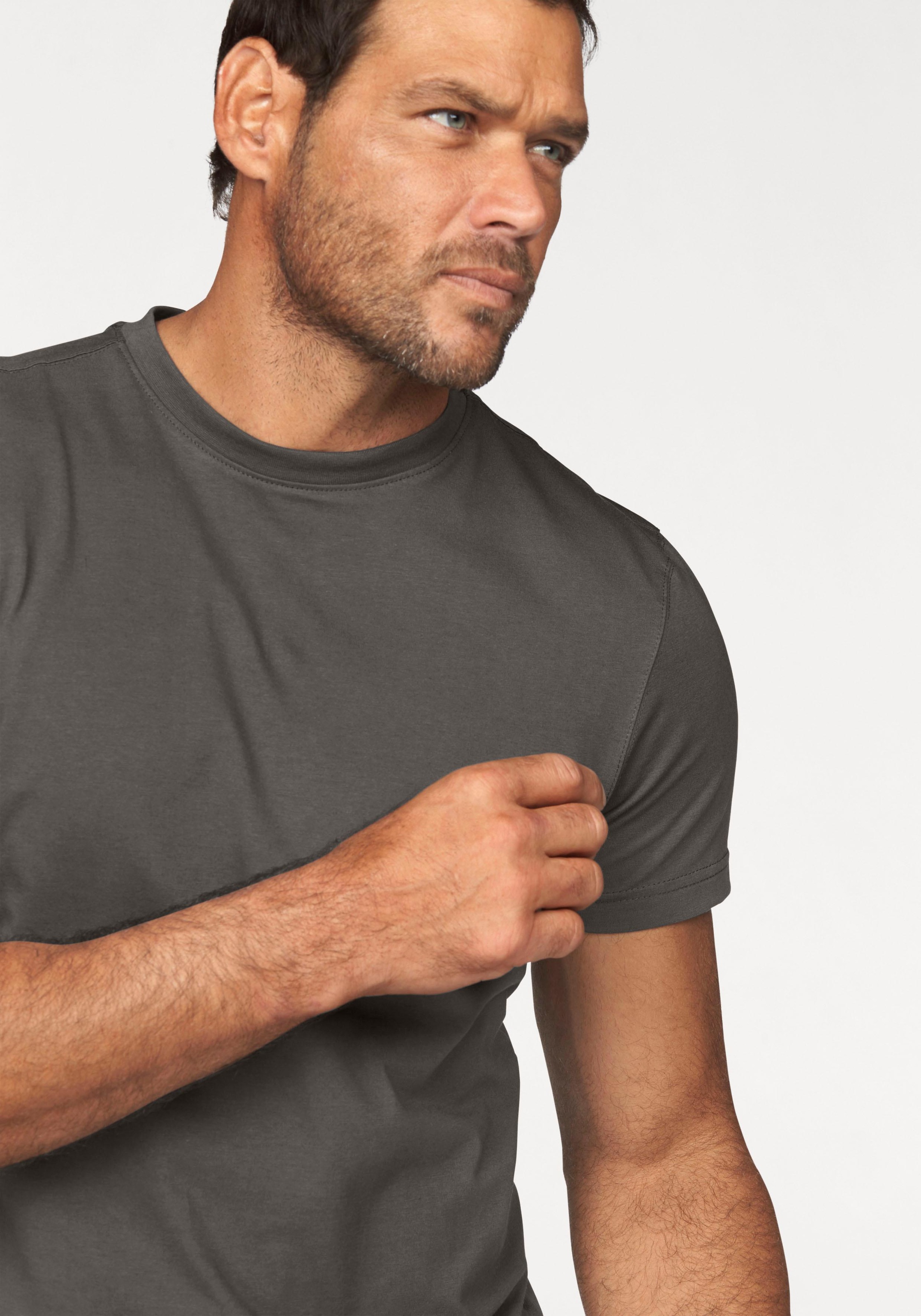 Man's World T-Shirt Olive Green XXL 3