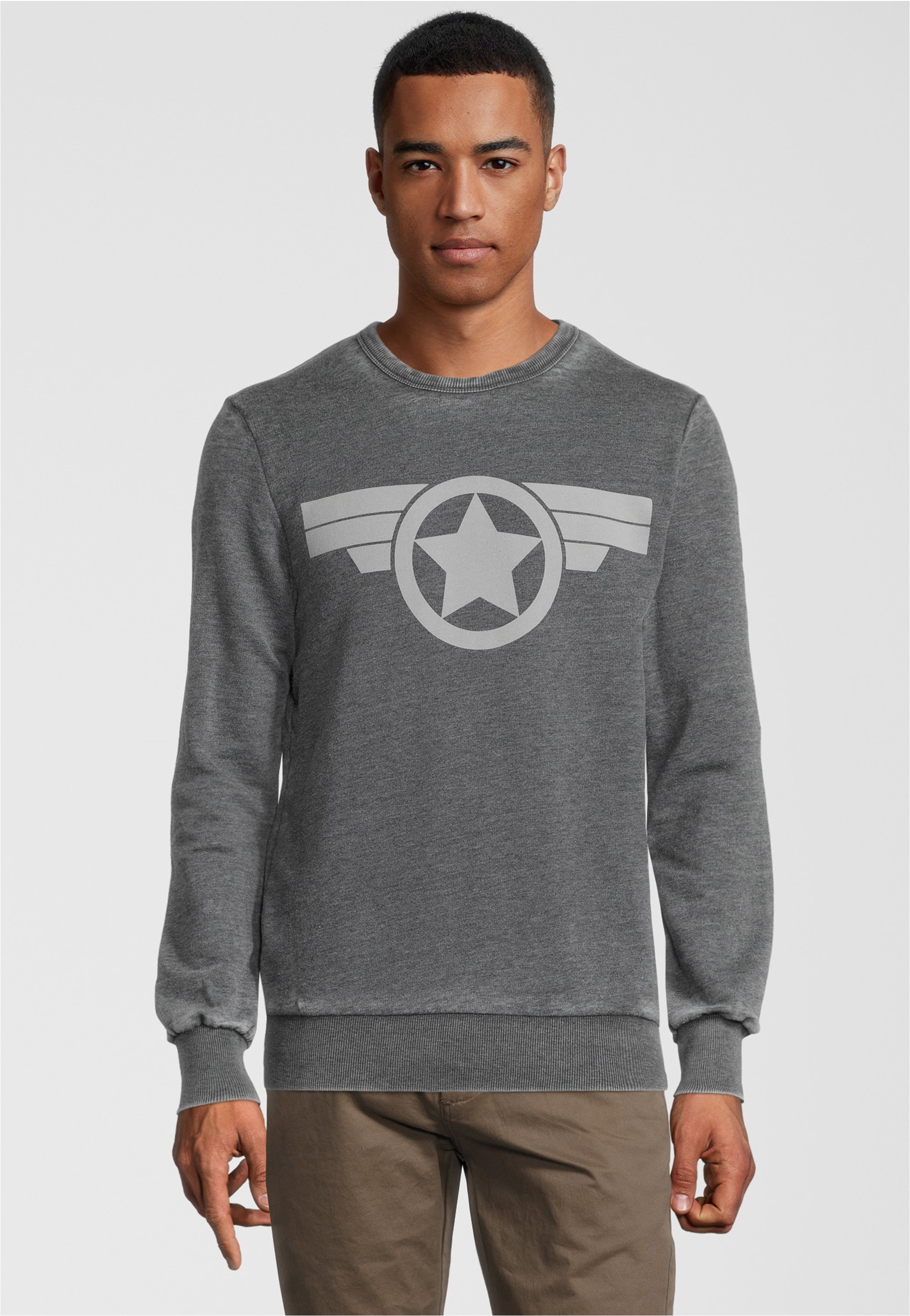 Recovered Sweatshirt "Marvel Captain America", 1 Stk. mit coolem Marvel-Pri günstig online kaufen