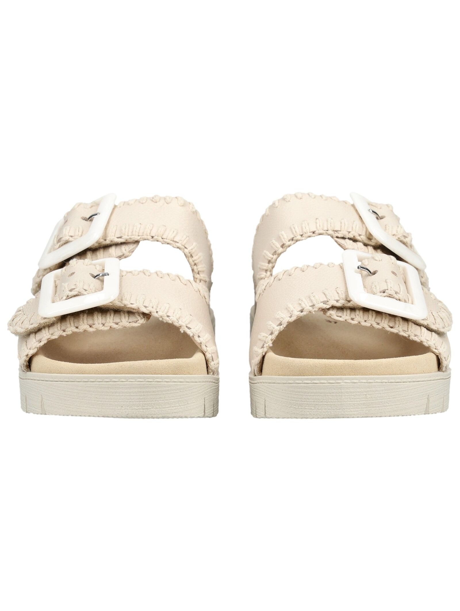 Pantolette GABOR "Pantolette", Damen, Gr. 37, creme, Schuhe Pantolette 2