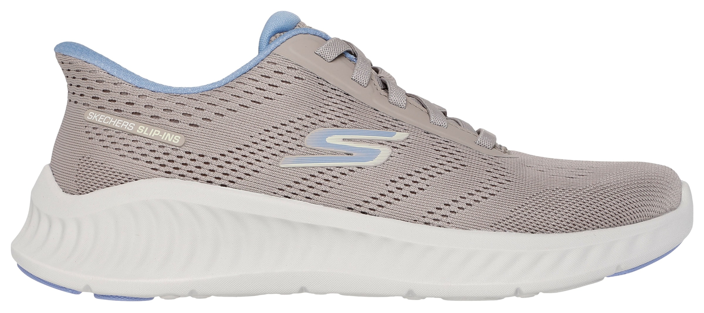 Skechers Slip-On Sneaker »GO WALK NOW-KHLOE«, Freizeitschuh mit Fersenkissen und Slip-ins Technologie