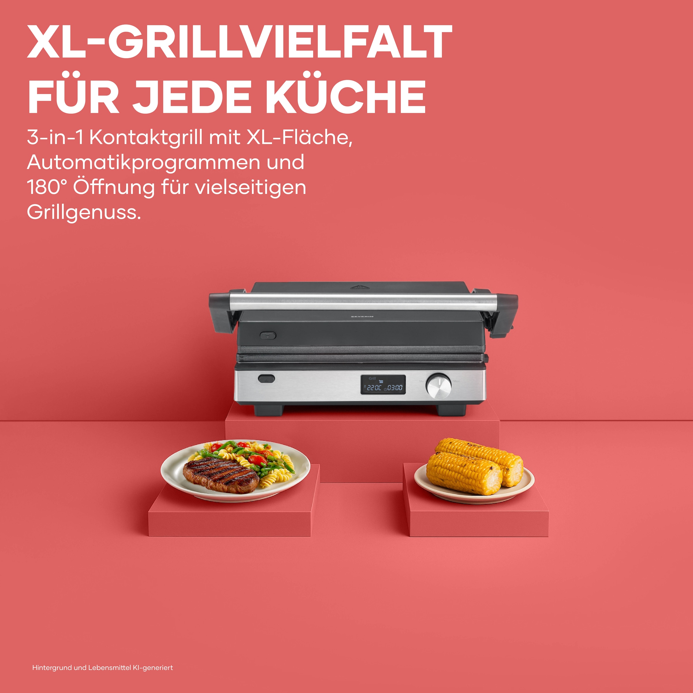 Severin Kontaktgrill »KG 2380« 2000 W
