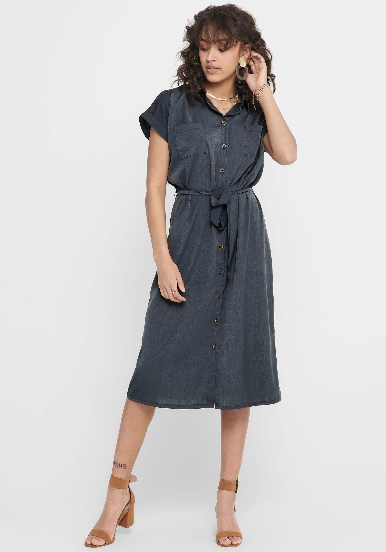 SHIRT S/S »ONLHANNOVER NOOS Hemdblusenkleid | ONLY BAUR WVN« DRESS bestellen