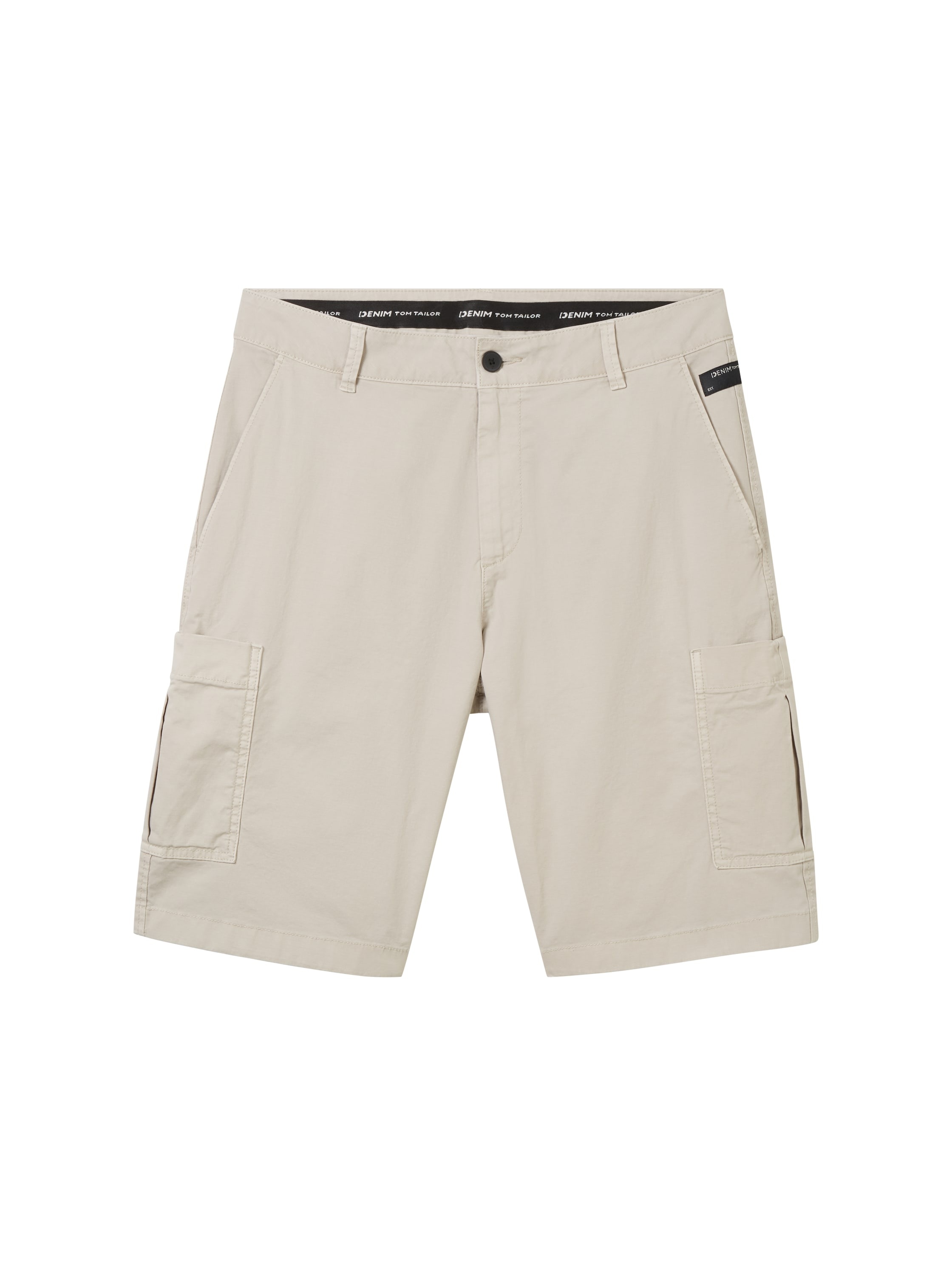TOM TAILOR Denim Cargoshorts, unifarben