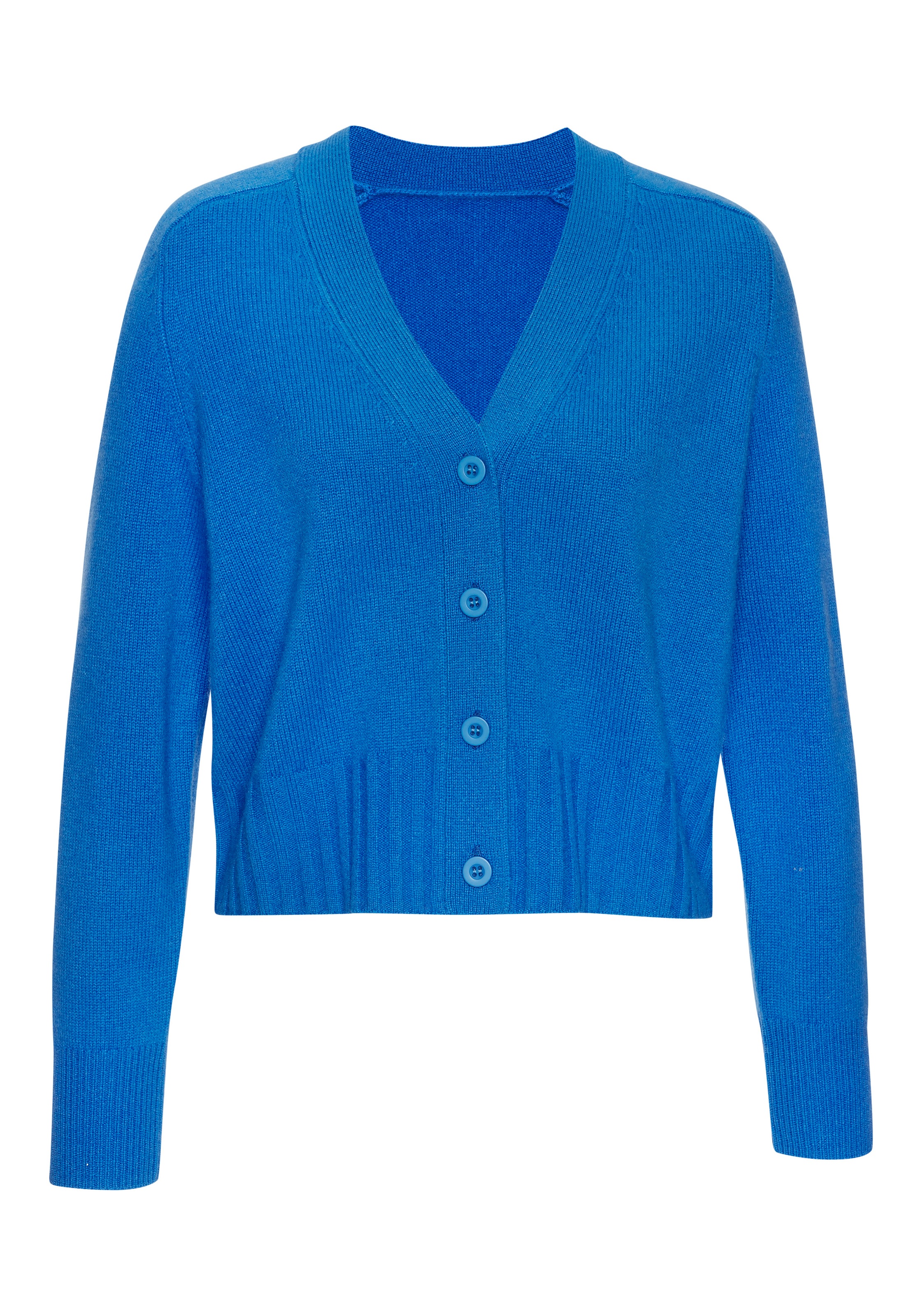 LASCANA Strickjacke, weiche Kaschmirstrickjacke mit V-Ausschnitt günstig online kaufen