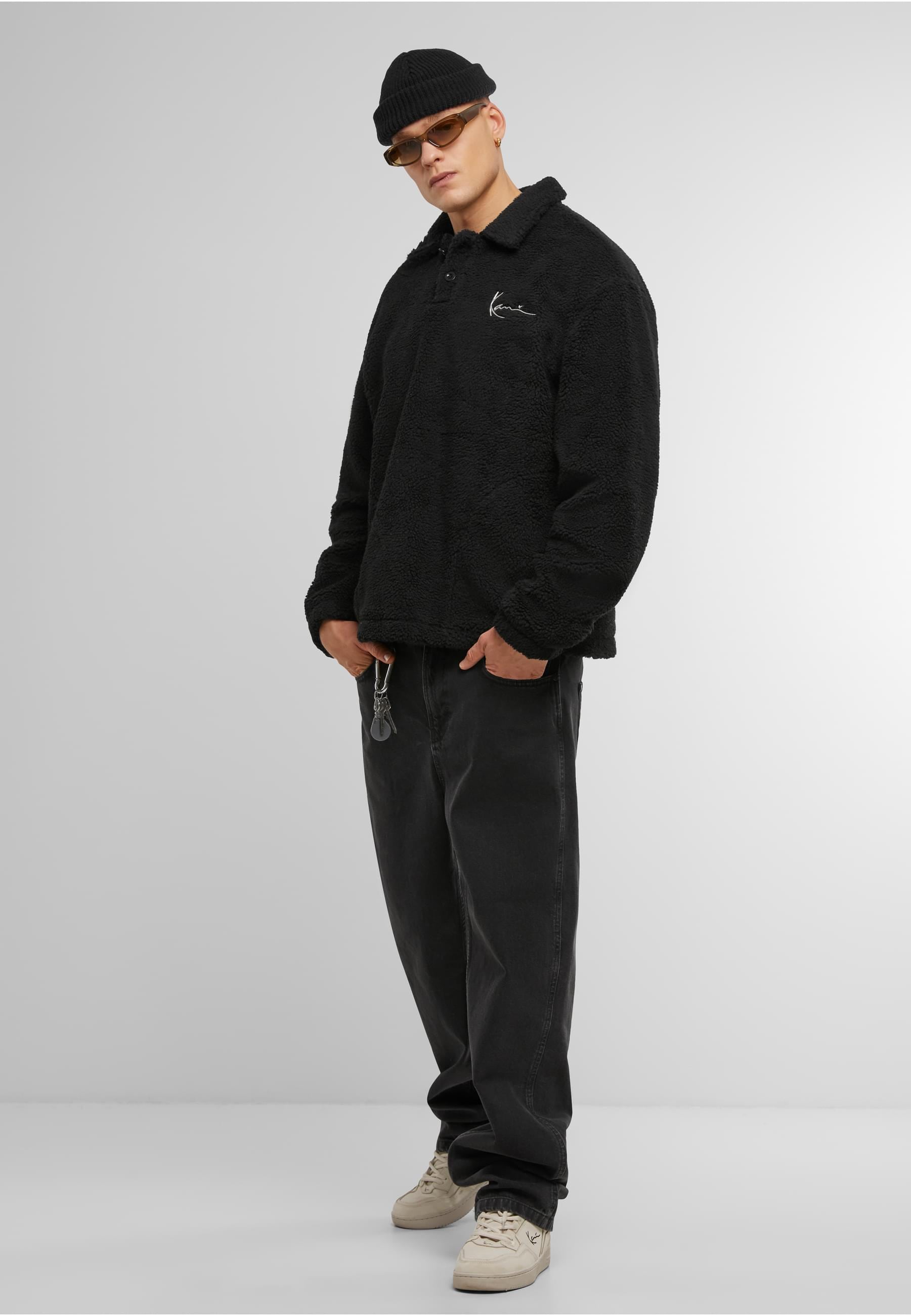 Karl Kani Poloshirt »Karl Kani Metal Signature Teddy Polo«, (1 tlg.)