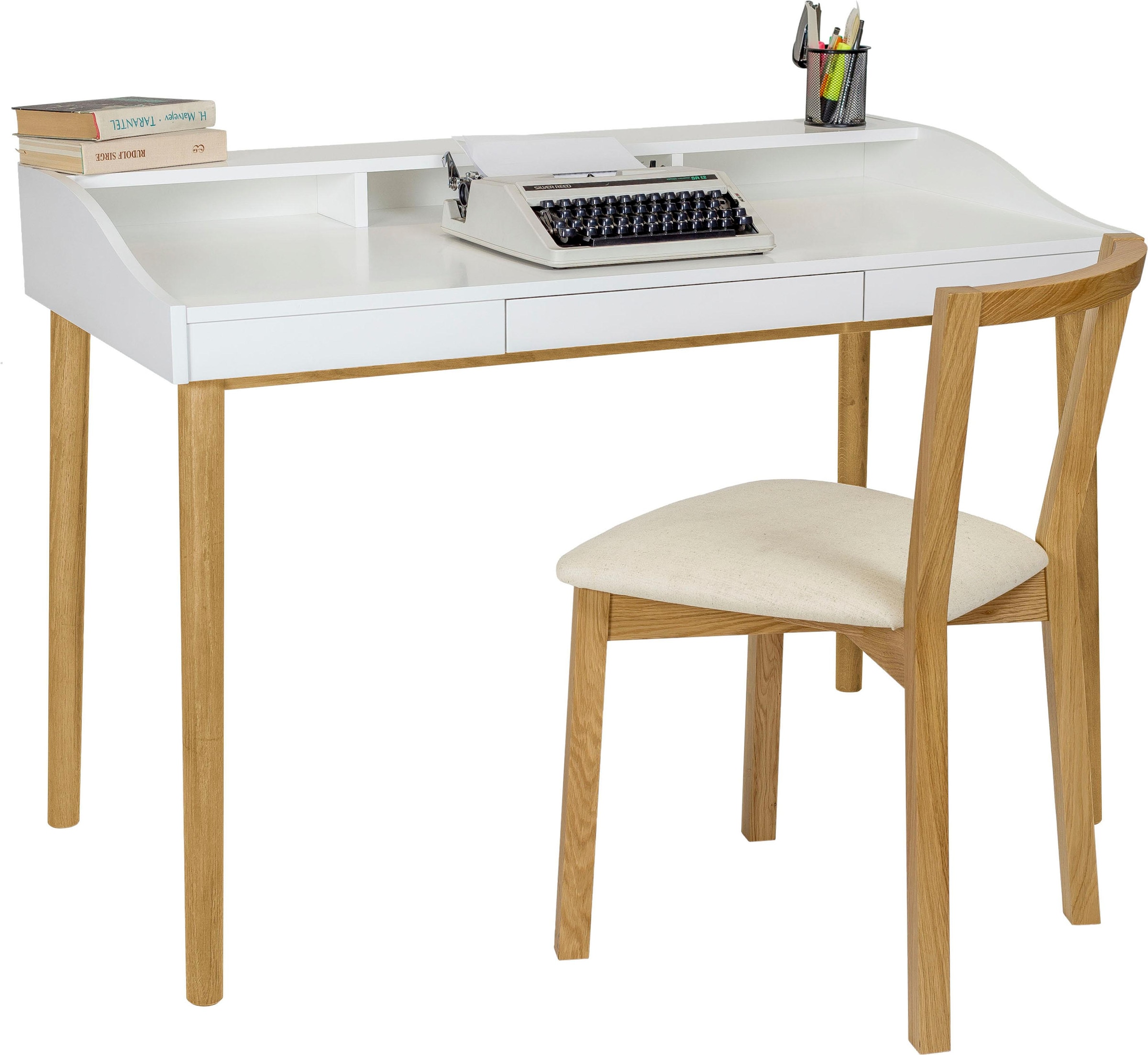 Woodman Schreibtisch "Lene", im skandinavian Design, FSC-zertifiziert günstig online kaufen