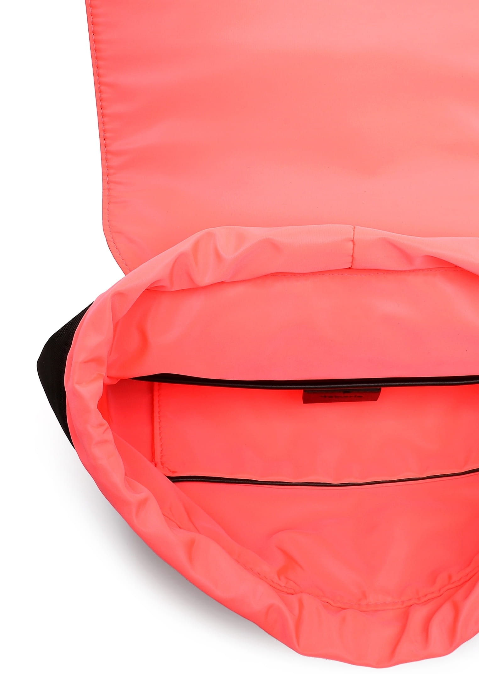 Rucksack TAMARIS "Rucksack TAS Katja", Herren, Gr. B/H/T: 34cm x 44cm x 17cm, schwarz (schwarz orange 161), Polyester, Rucksäcke Rucksack 3