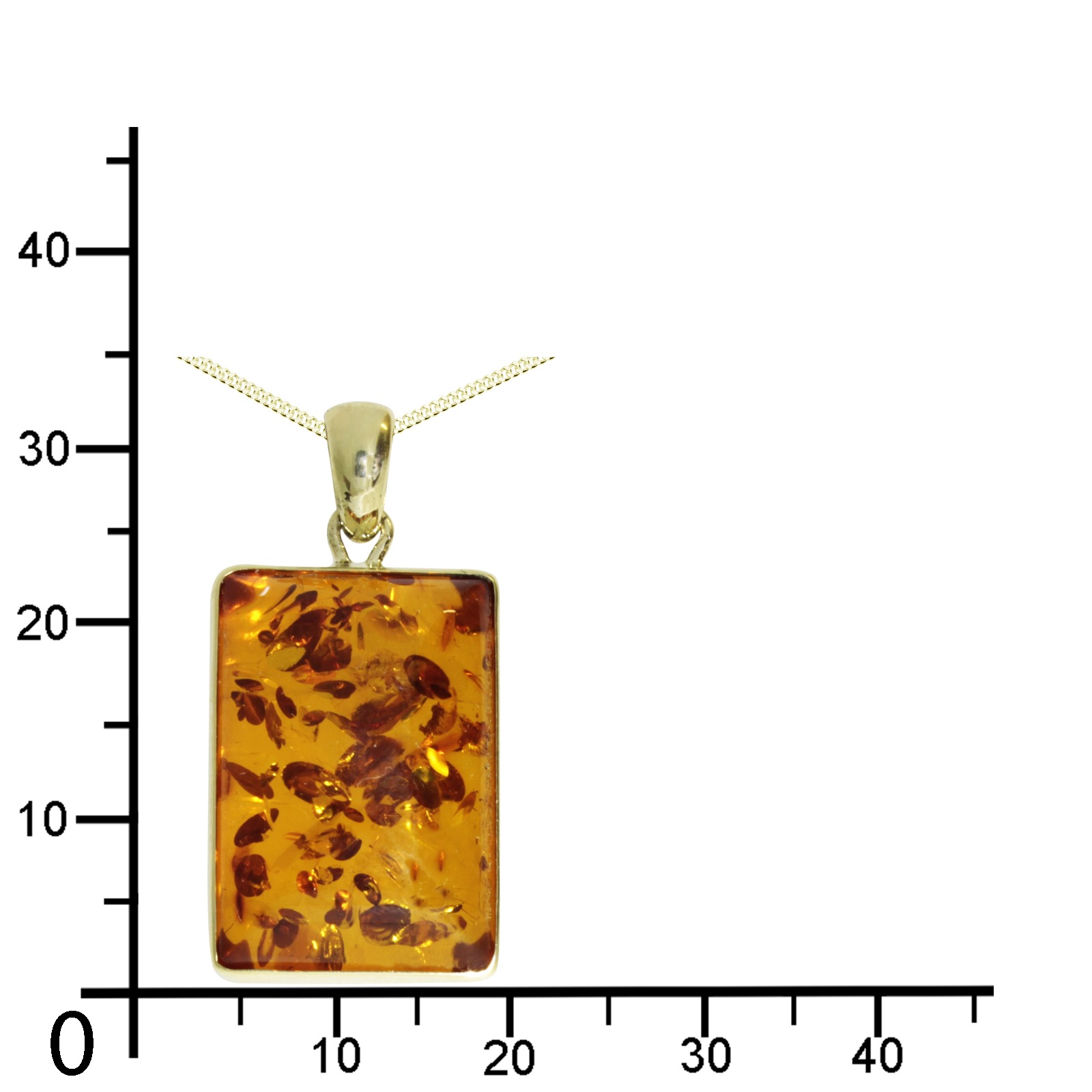 OSTSEE-SCHMUCK Kette mit Anhänger »Ostsee-Schmuck Kette mit Anhänger Classic 22x15«