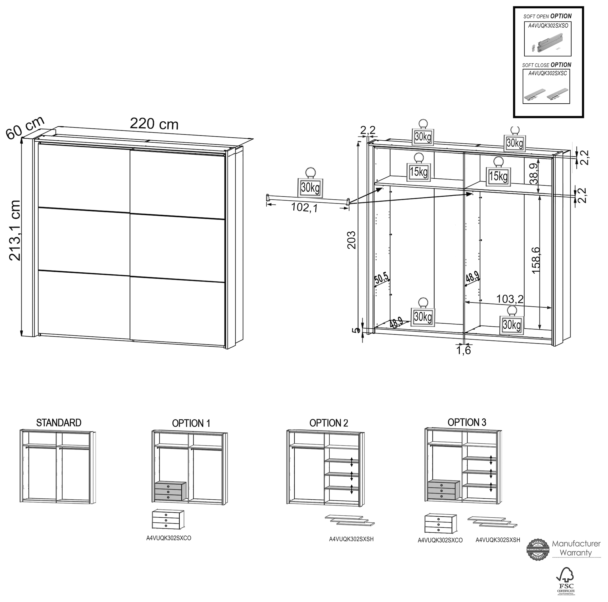 INOSIGN Schlafzimmer-Set »VENUSIA«, (Set, 6 tlg., Set)