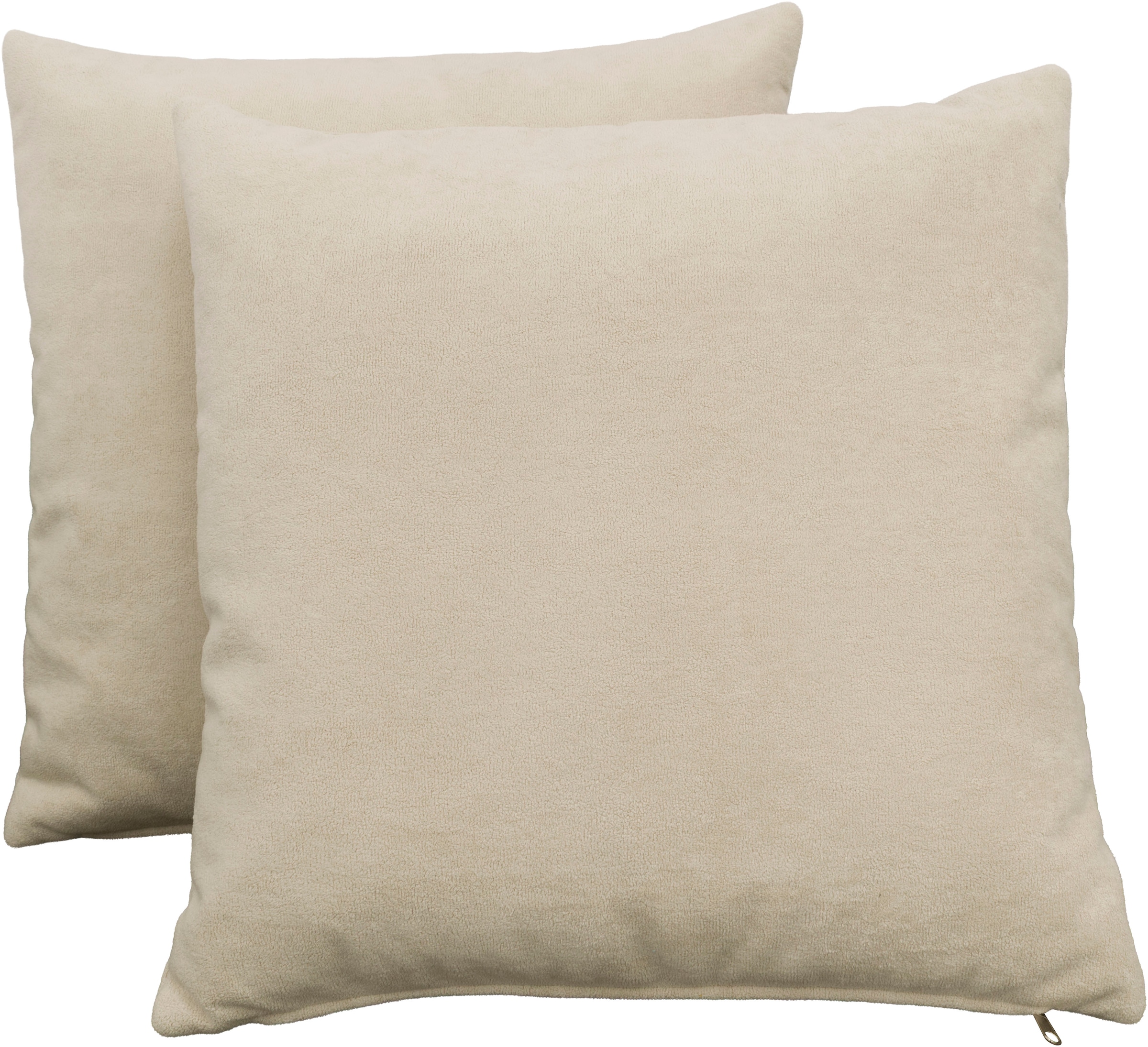 OTTO home Dekokissen »Viborg« Dekokissen mit Füllung, Sofakissen 2er Set 50x50cm