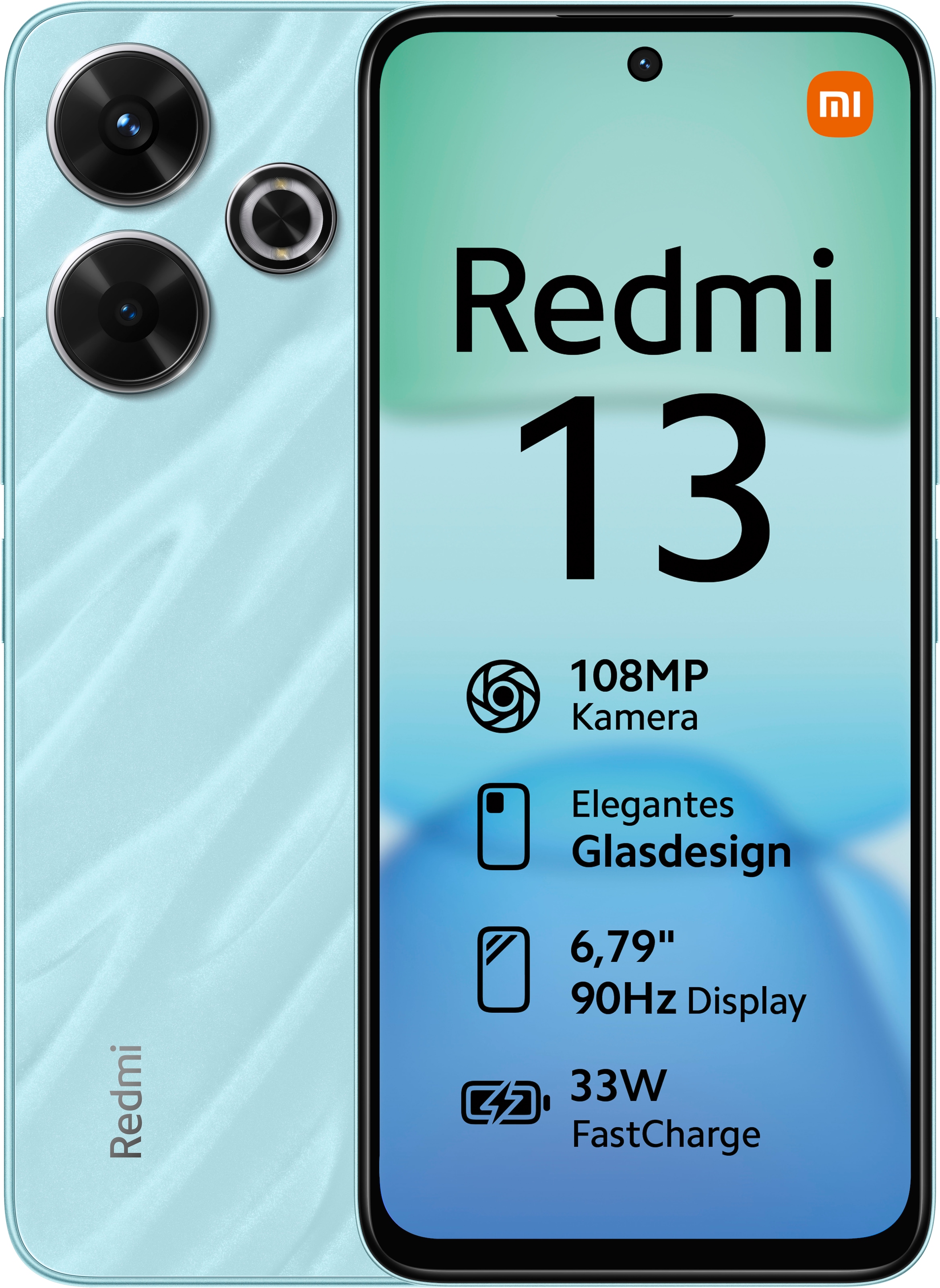 Smartphone »Redmi 13 6+128 GB«, ocean blue