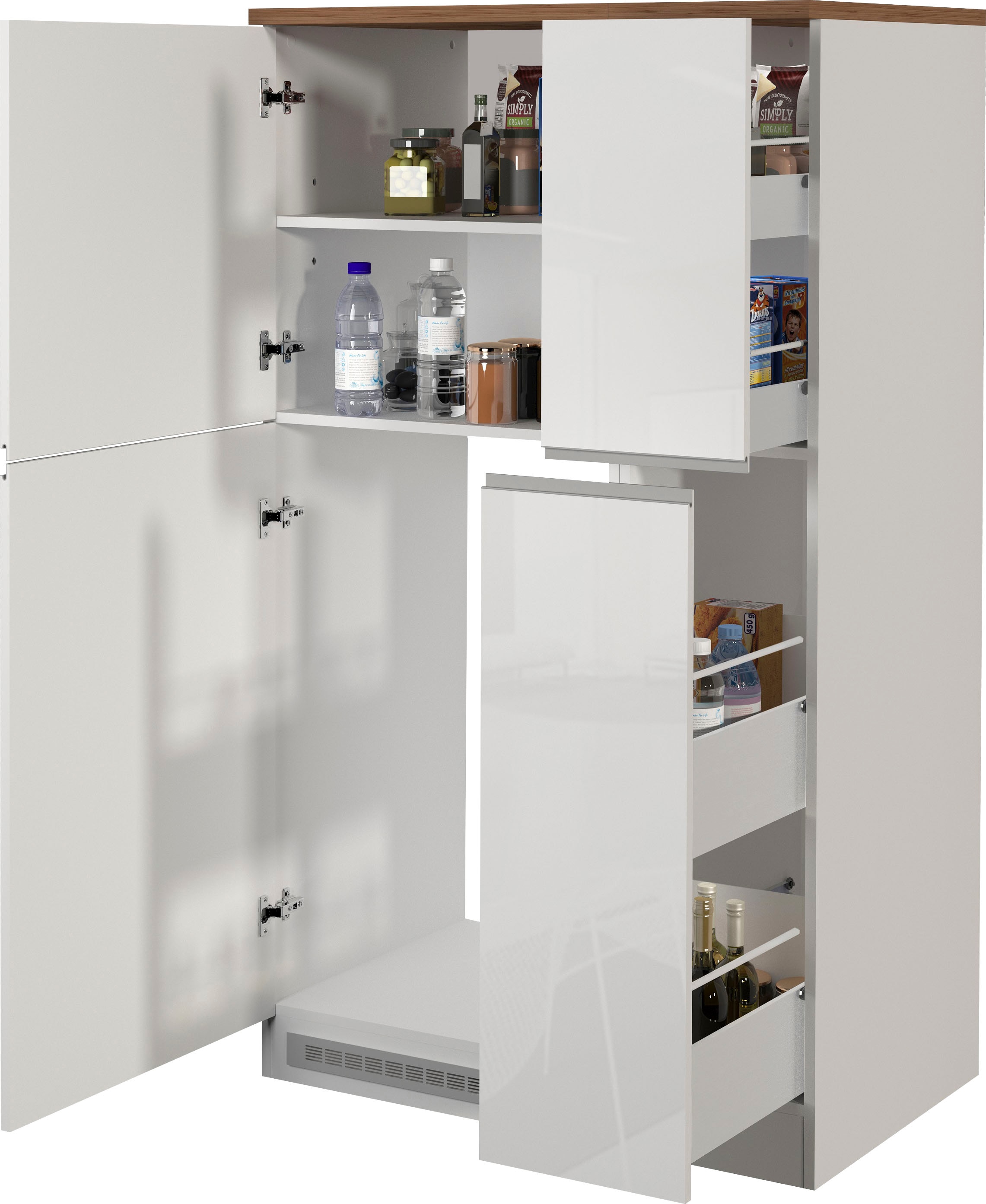 KOCHSTATION Küche "KS-Sole Küchenschrank-Set", Breite 90 cm,Umbau-und Apoth günstig online kaufen