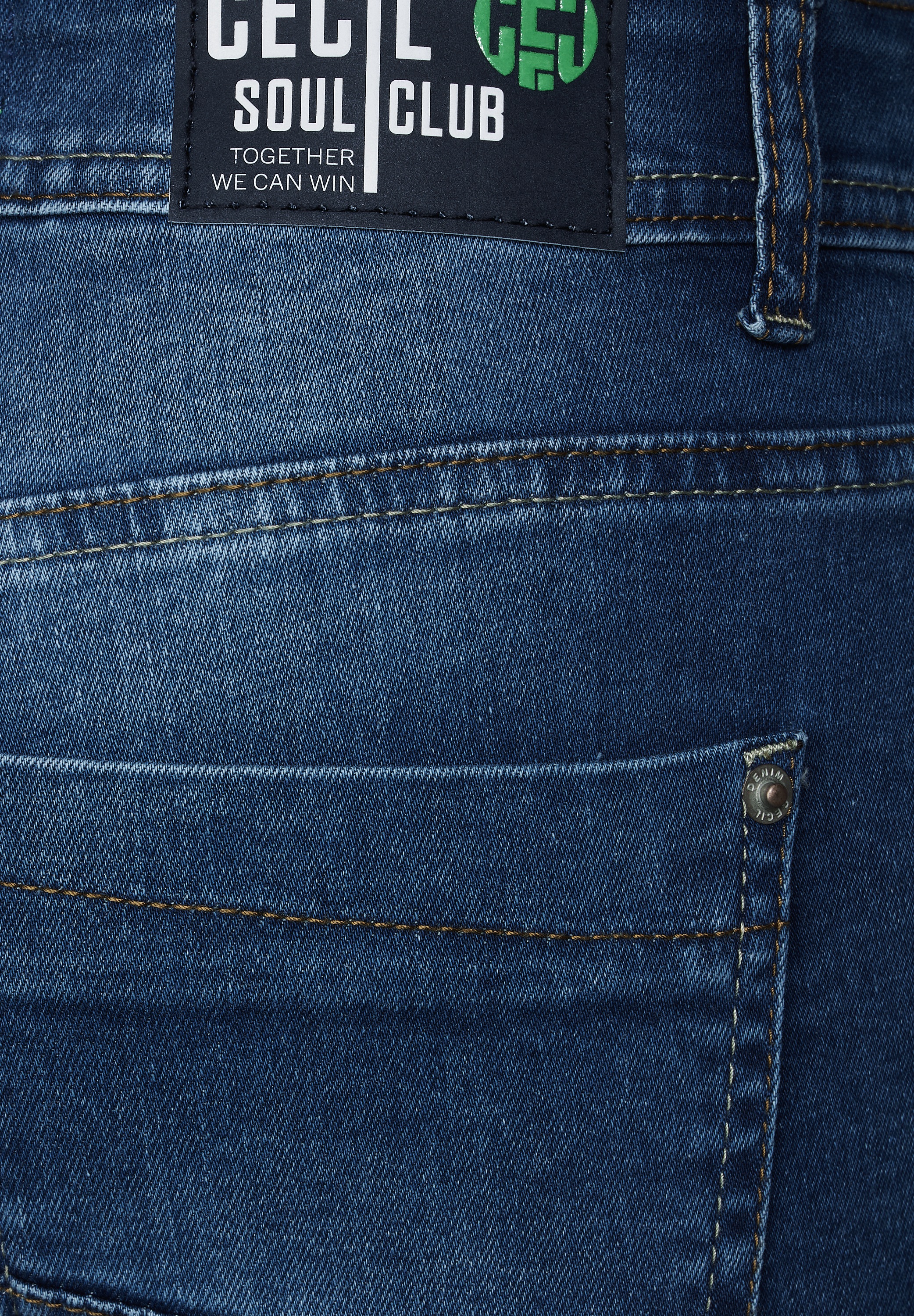 Cecil Slim-fit-Jeans, 5-Pocket-Style