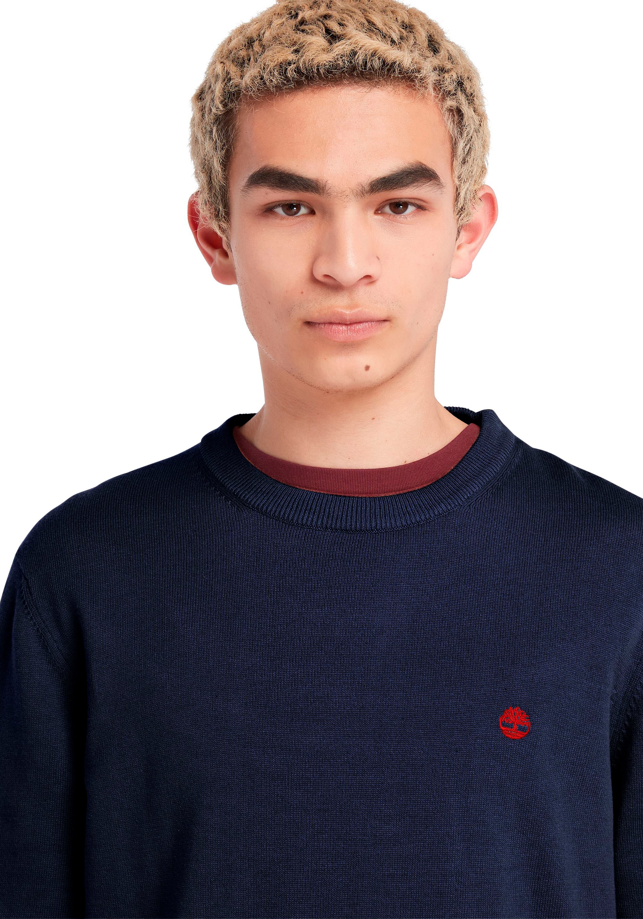 Timberland Rundhalspullover »WILLIAMS RIVER Cotton YD Sweater«