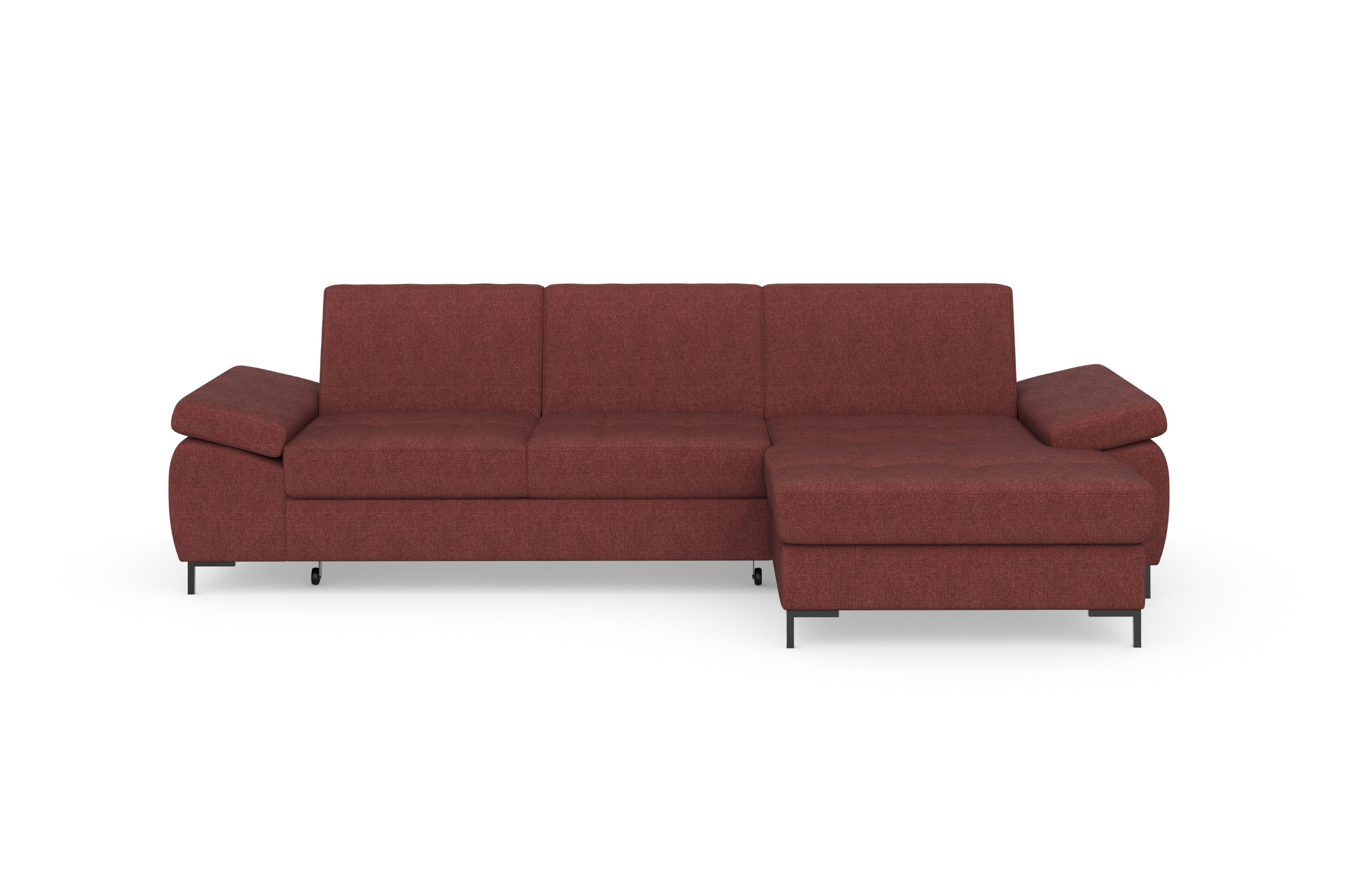 DOMO collection Ecksofa "Capelo, komfortabel, klare Linien zeichnen dieses günstig online kaufen