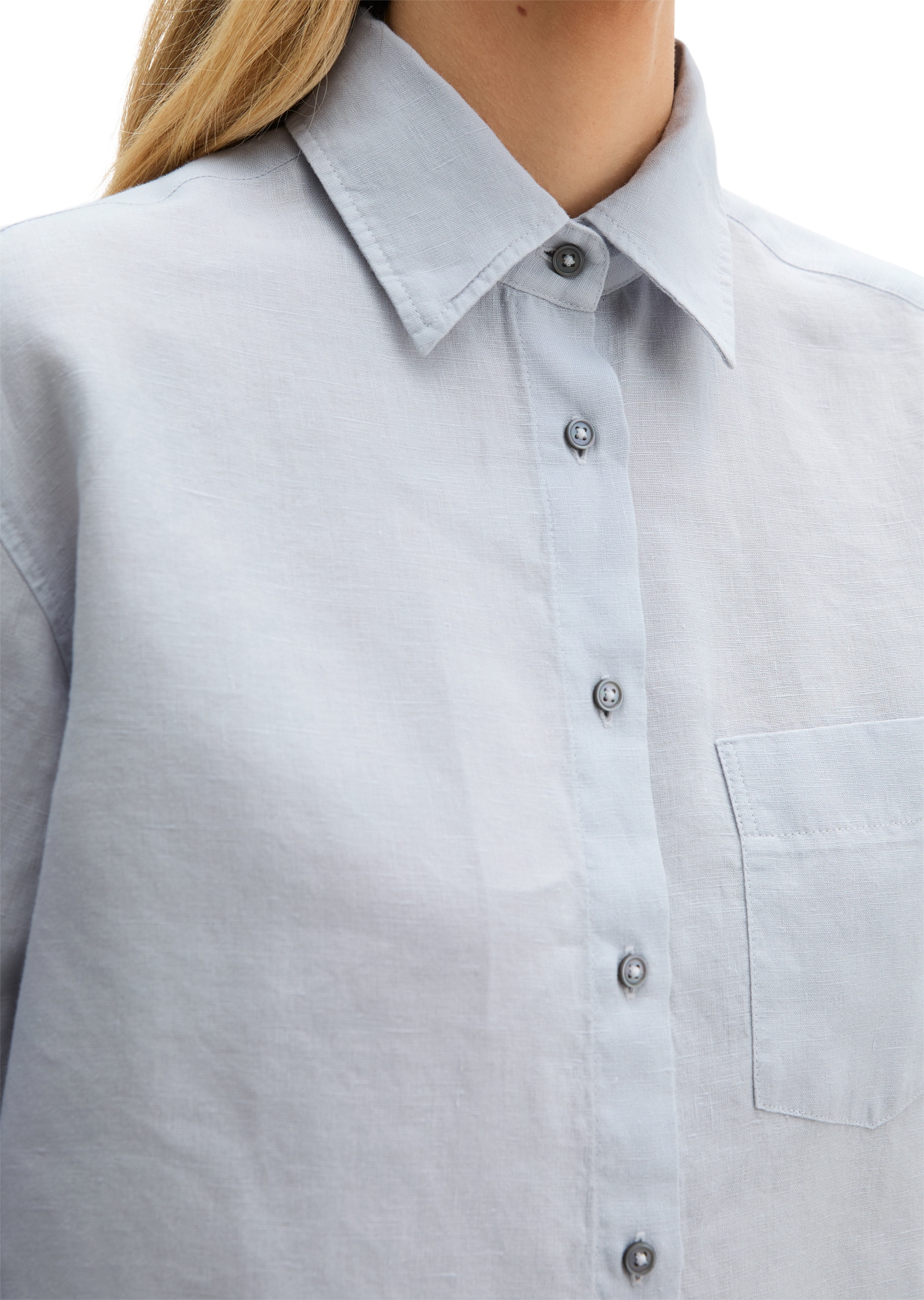 Marc O'Polo Langarmbluse »mit natürlich kühlender Funktion«