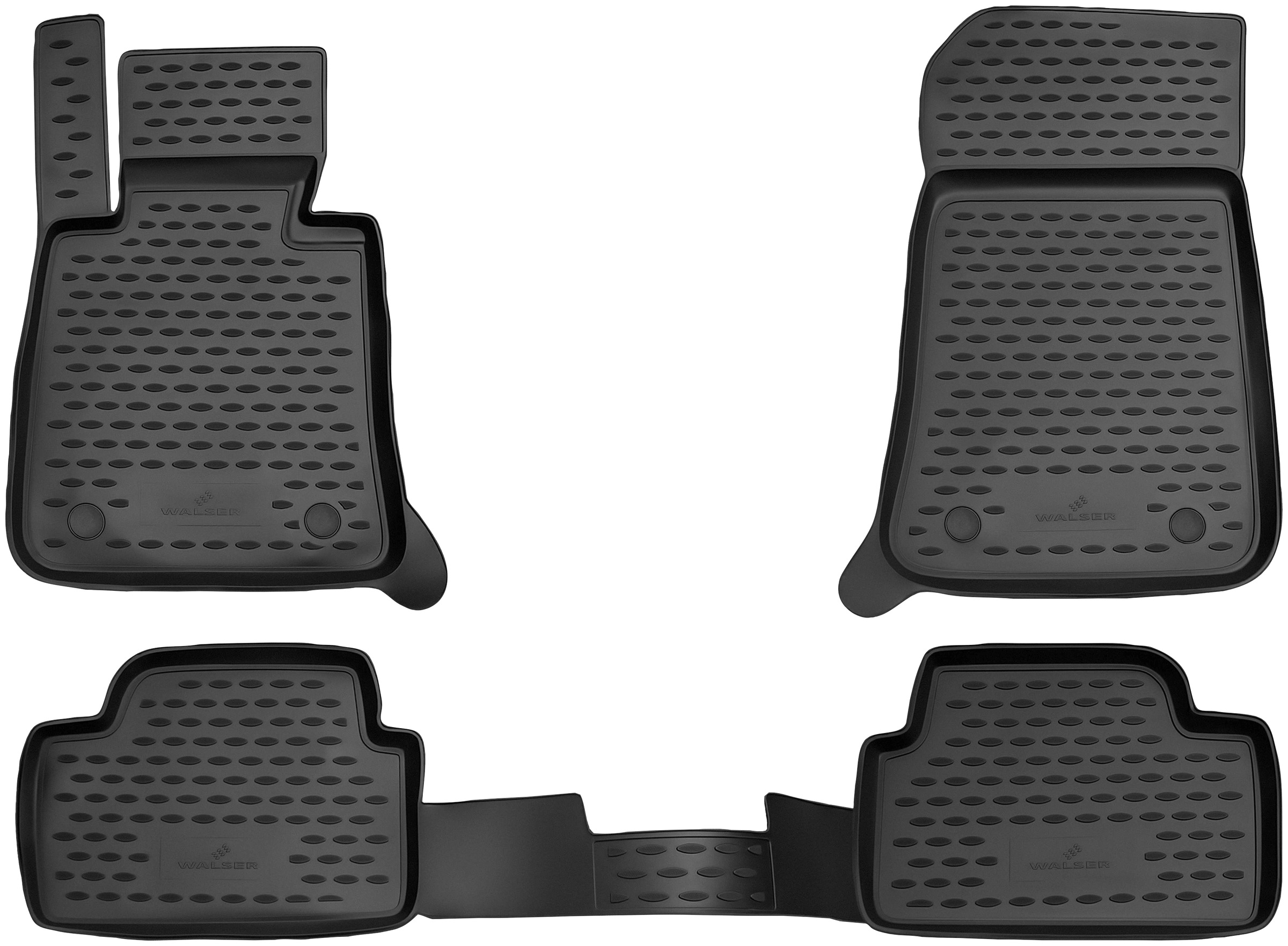 RECAMBO Passform-Fußmatten »CustomComforts«, Volvo, XC60, (Set, 4 St.), II  ab 2017, perfekte Passform auf Rechnung | BAUR
