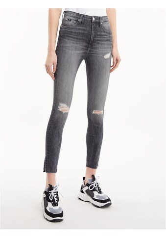 Calvin Klein Jeans Skinny-fit-Jeans »HIGH RISE SUPER SKINNY ANKLE«, mit Calvin Klein... kaufen