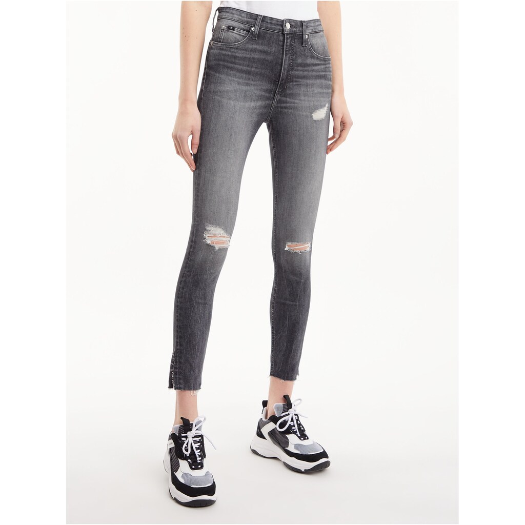 Calvin Klein Jeans Skinny-fit-Jeans »HIGH RISE SUPER SKINNY ANKLE«