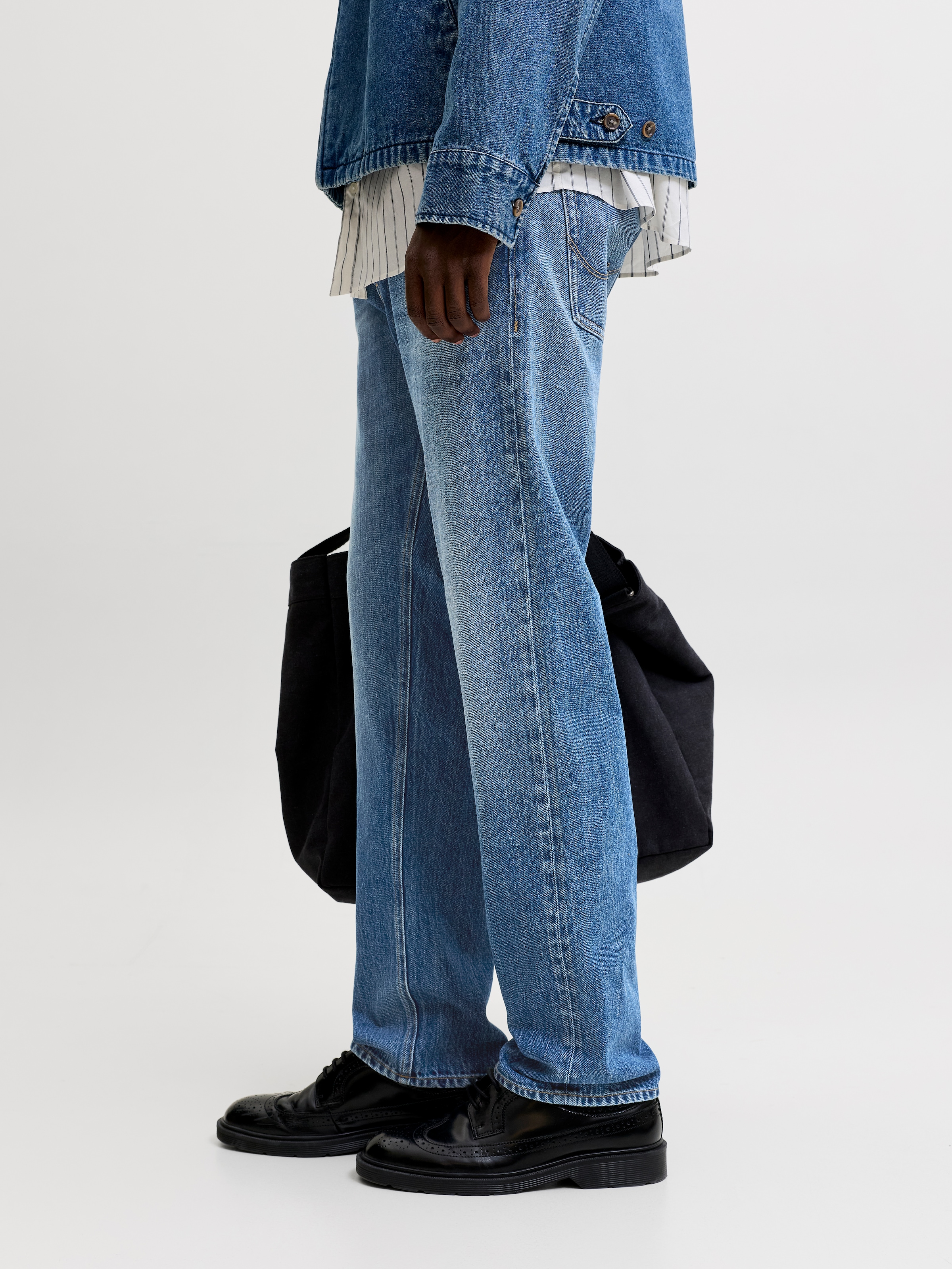 Jack & Jones Loose-fit-Jeans "JJICHRIS JJORIGINAL SBD 921 SN" Baumwolle, loose fit