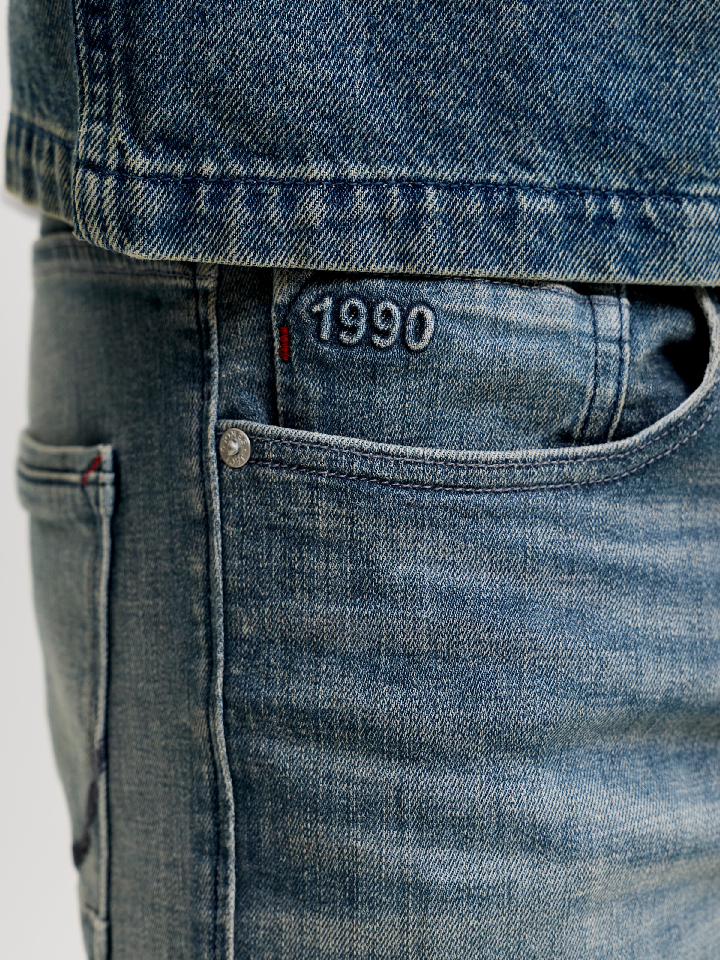 Jack & Jones Slim-fit-Jeans »JJIGLENN JJROY JJ 367 SN« Baumwollmischung, slim fit