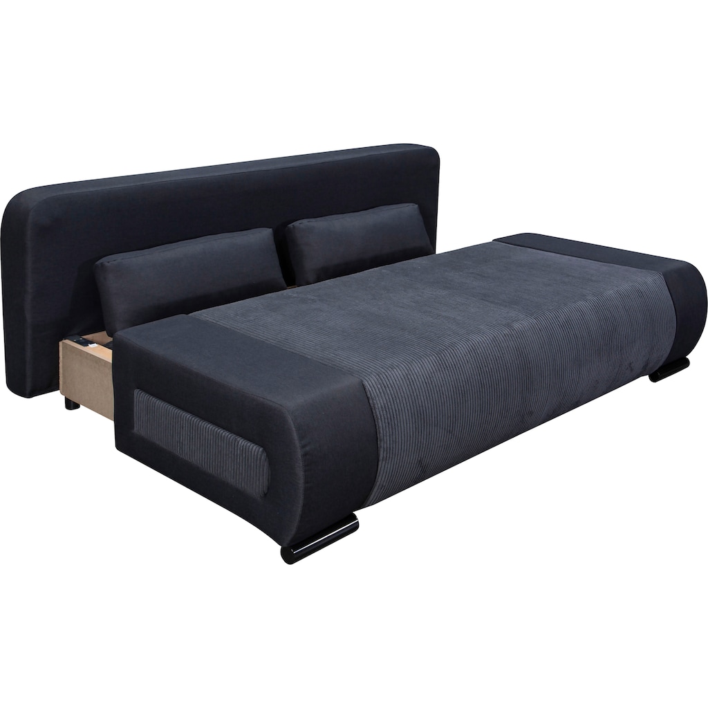 COLLECTION AB Schlafsofa Moritz, mit Bettfunktion und Bettkasten