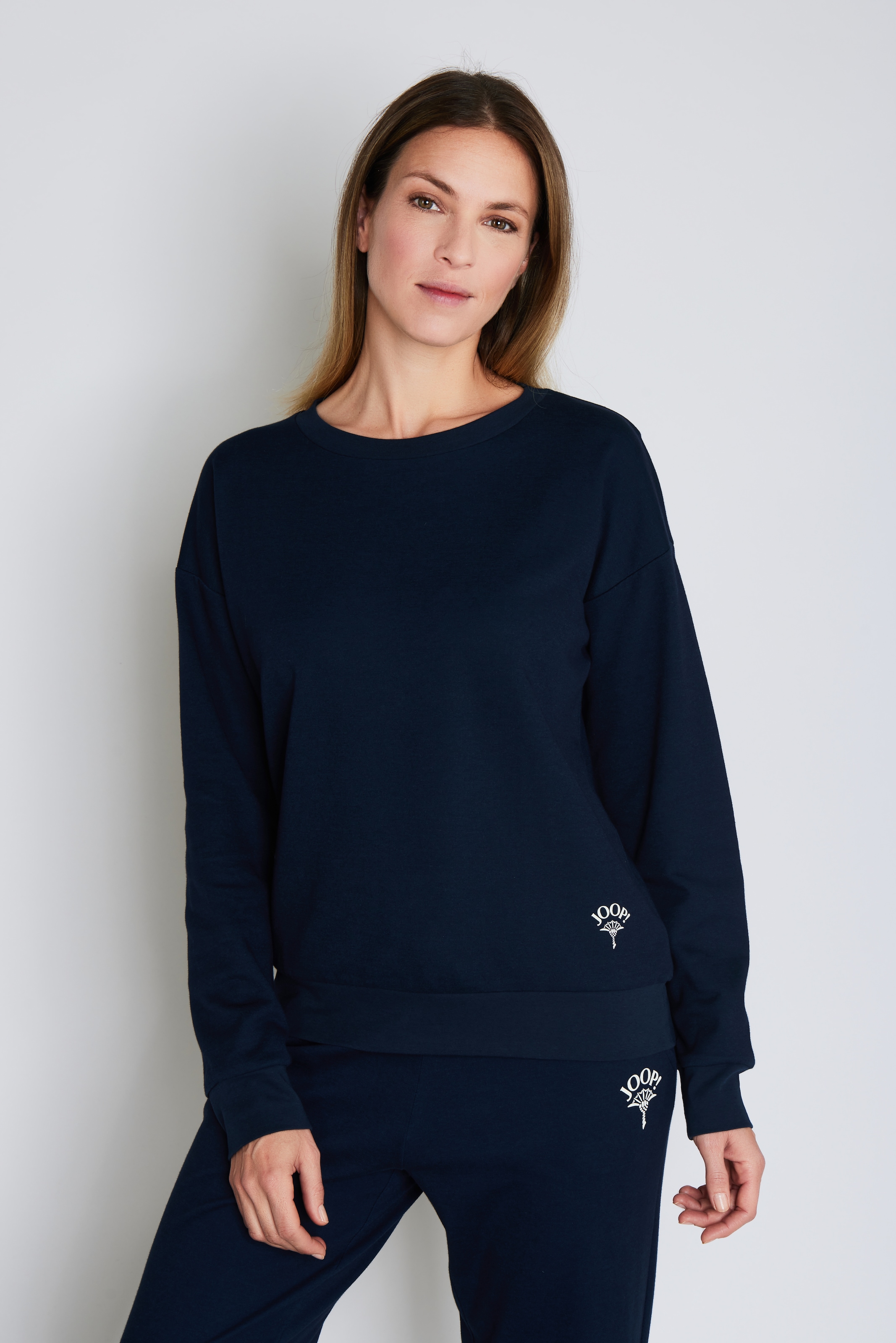 JOOP Sweatshirt "Comfort", mit Rundhalsausschnitt und langen Ärmeln, Cotton günstig online kaufen