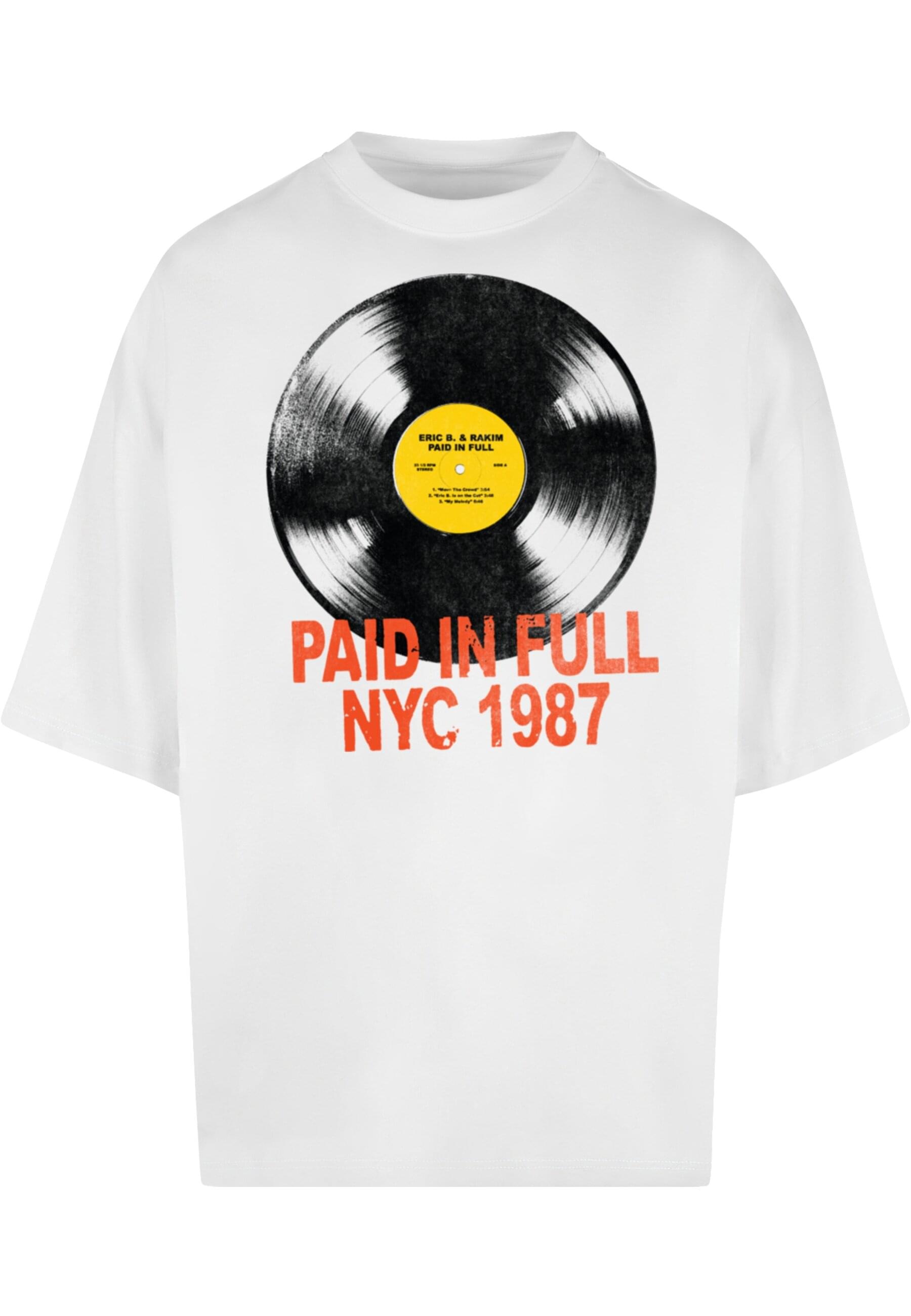 Merchcode T-Shirt »Merchcode Herren Eric B & Rakim - Paid in full NYC 1987 Huge Tee«, (1 tlg.)