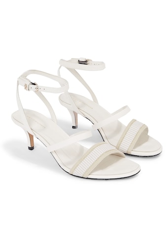 TOMMY HILFIGER Basutės »TH WEBBING MID kulnas SANDAL«...