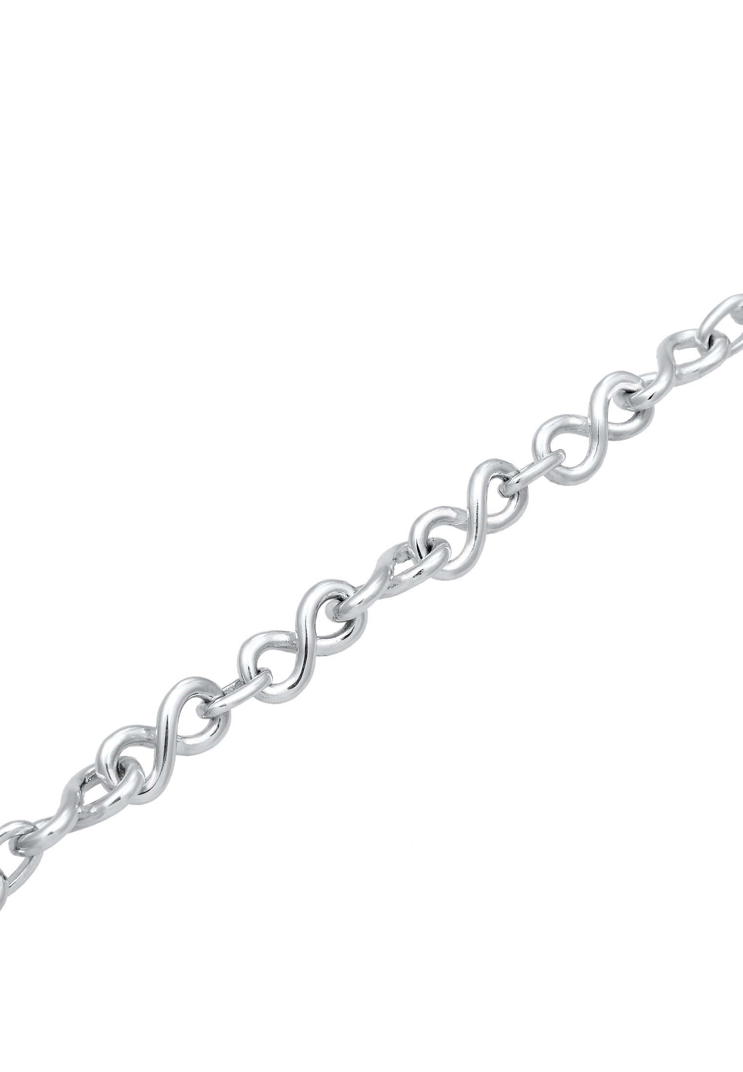 Elli Premium Armband »Infinity Unendlichkeit Zeichen 80s Look 925 Silber«