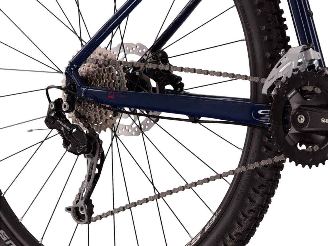 Kross Mountainbike »KROSS MTB Hardtail Level 2.0 29" blau 18 Gänge«, 18 Gang, Shimano, ALIVIO M3100 Schaltwerk, Kettenschaltung