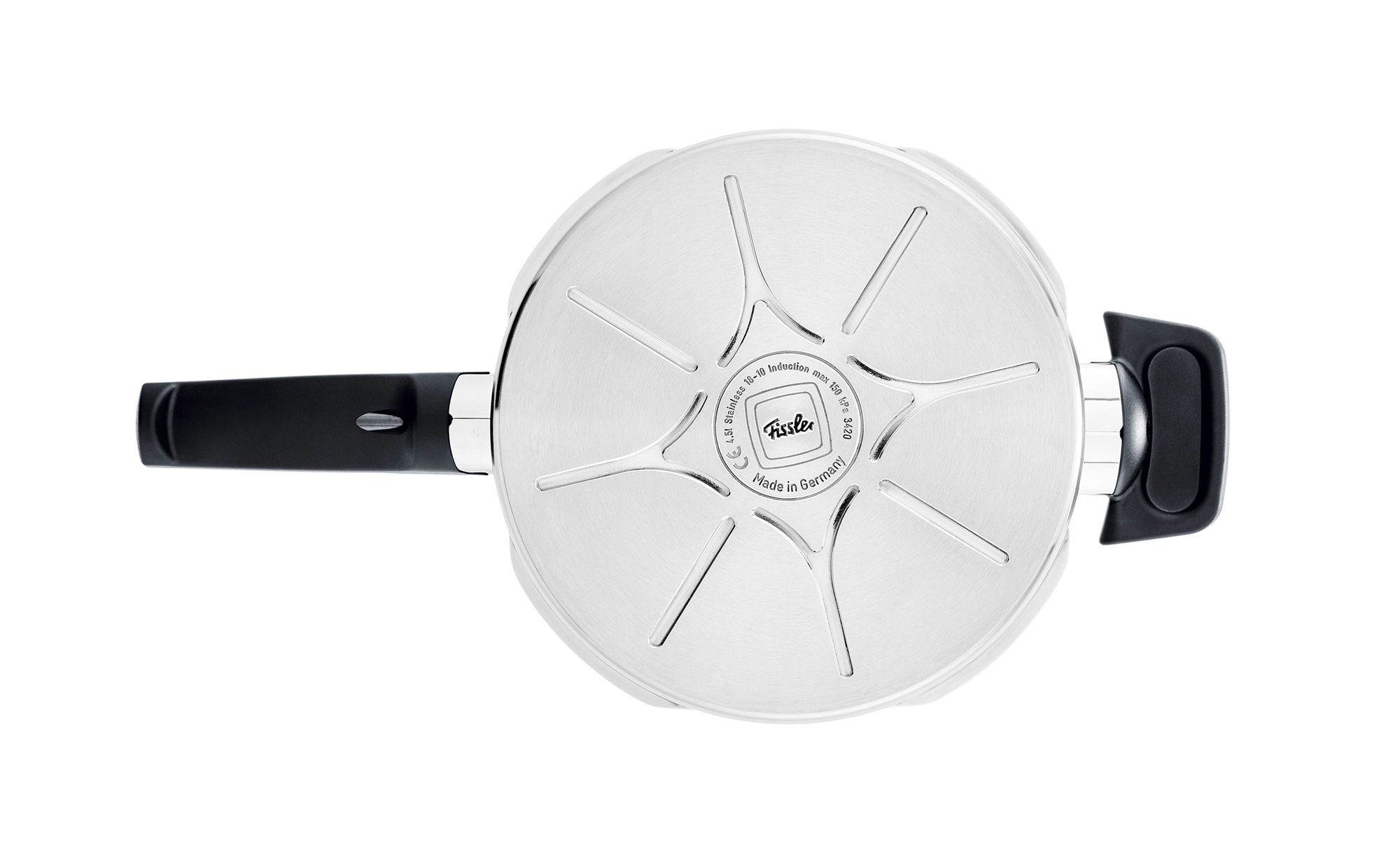 Thumbnail - Fissler Schnellkochtopf "vitavit premium Schnellbratpfanne 1,8 Liter" Edelstahl 18/10 2 Stk. tlg. Verriegelungsanzeige, ...