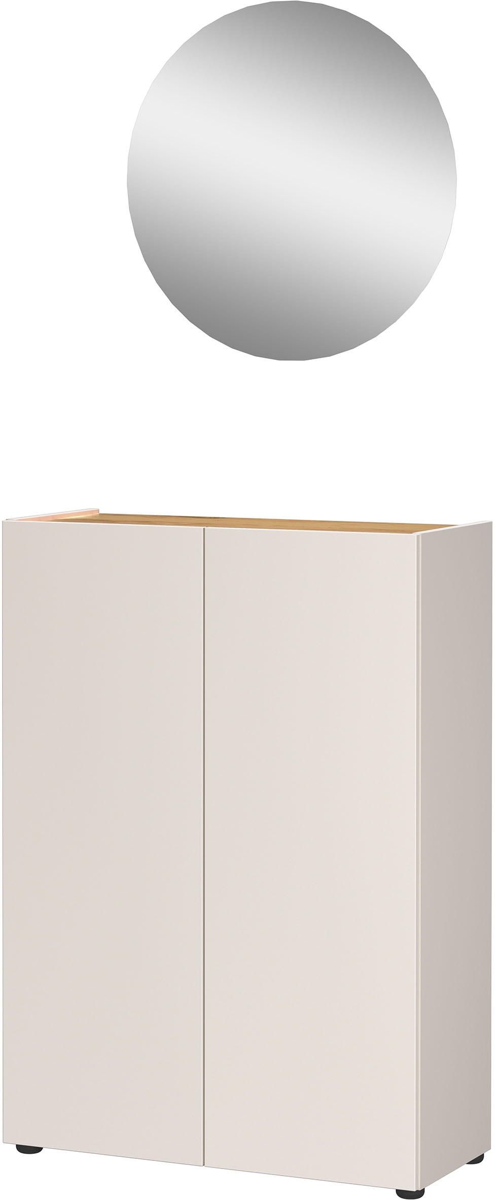 GERMANIA Garderoben-Set "GW-Alviano" 2 Stk. tlg. günstig online kaufen