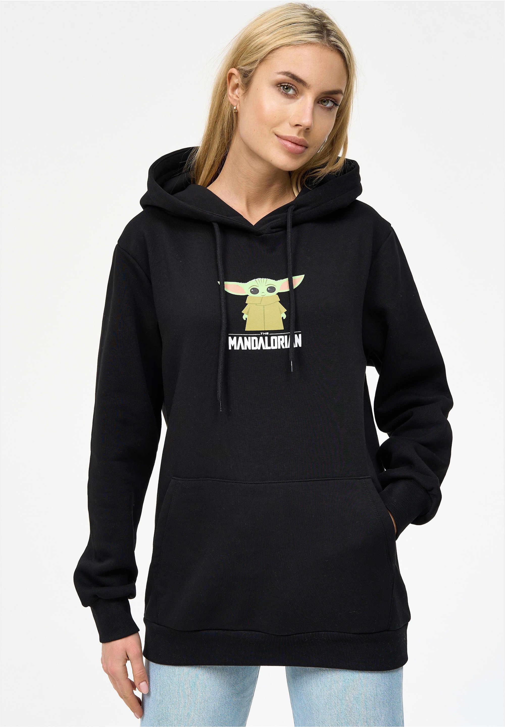 Recovered Kapuzensweatshirt "Star Wars The Mandalorian Baby Yoda", 1 Stk. i günstig online kaufen
